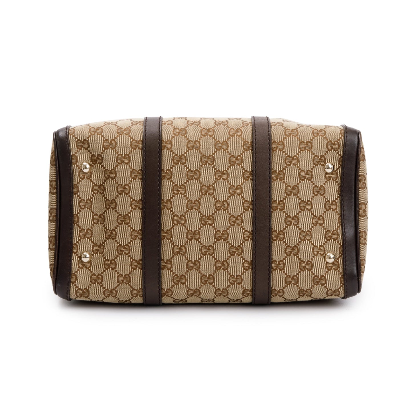 Gucci GG Canvas Medium Boston Bag