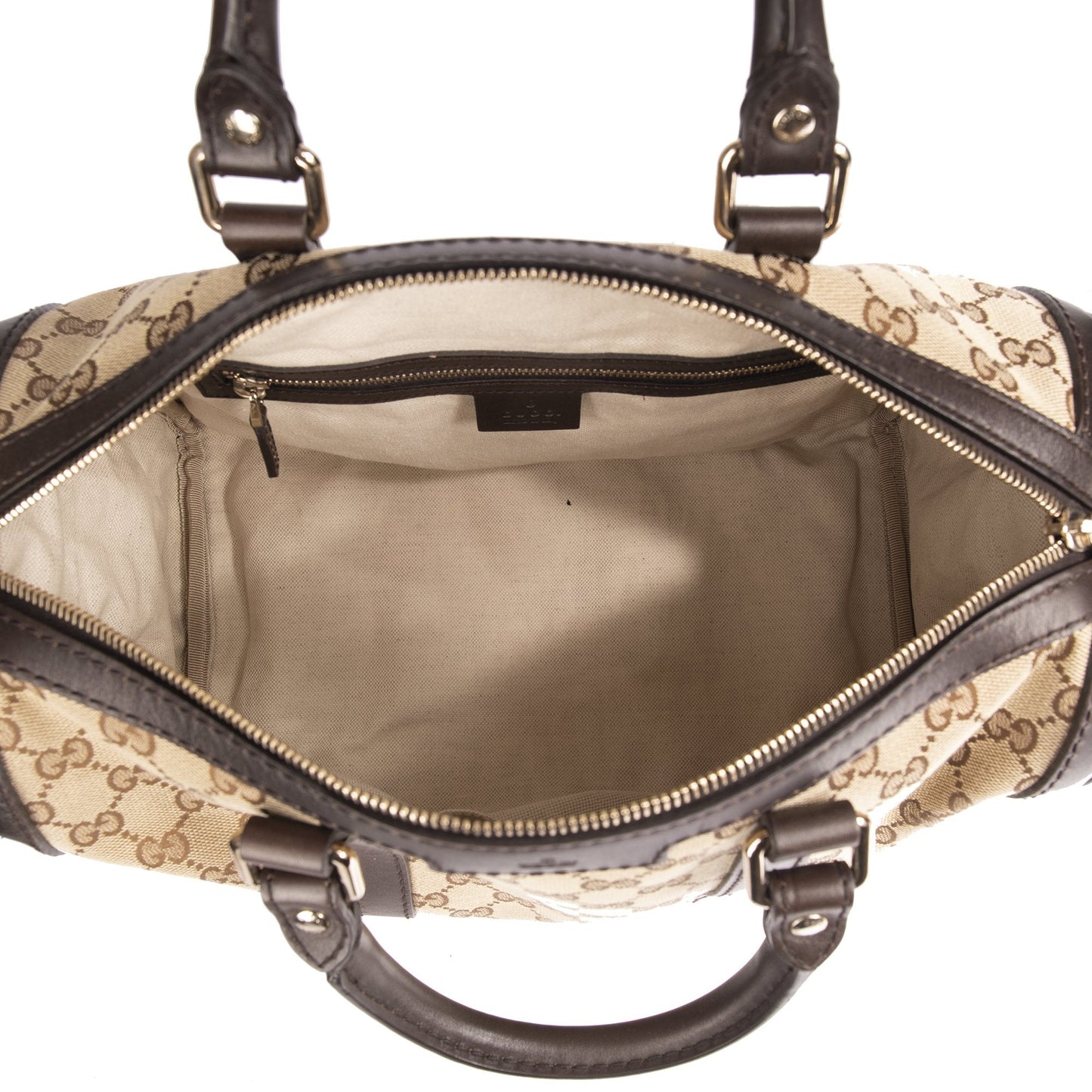 Gucci GG Canvas Medium Boston Bag