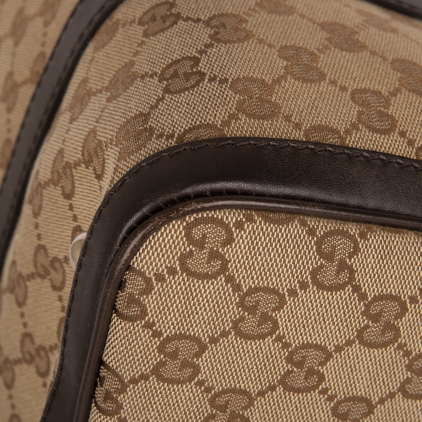 Gucci GG Canvas Medium Boston Bag