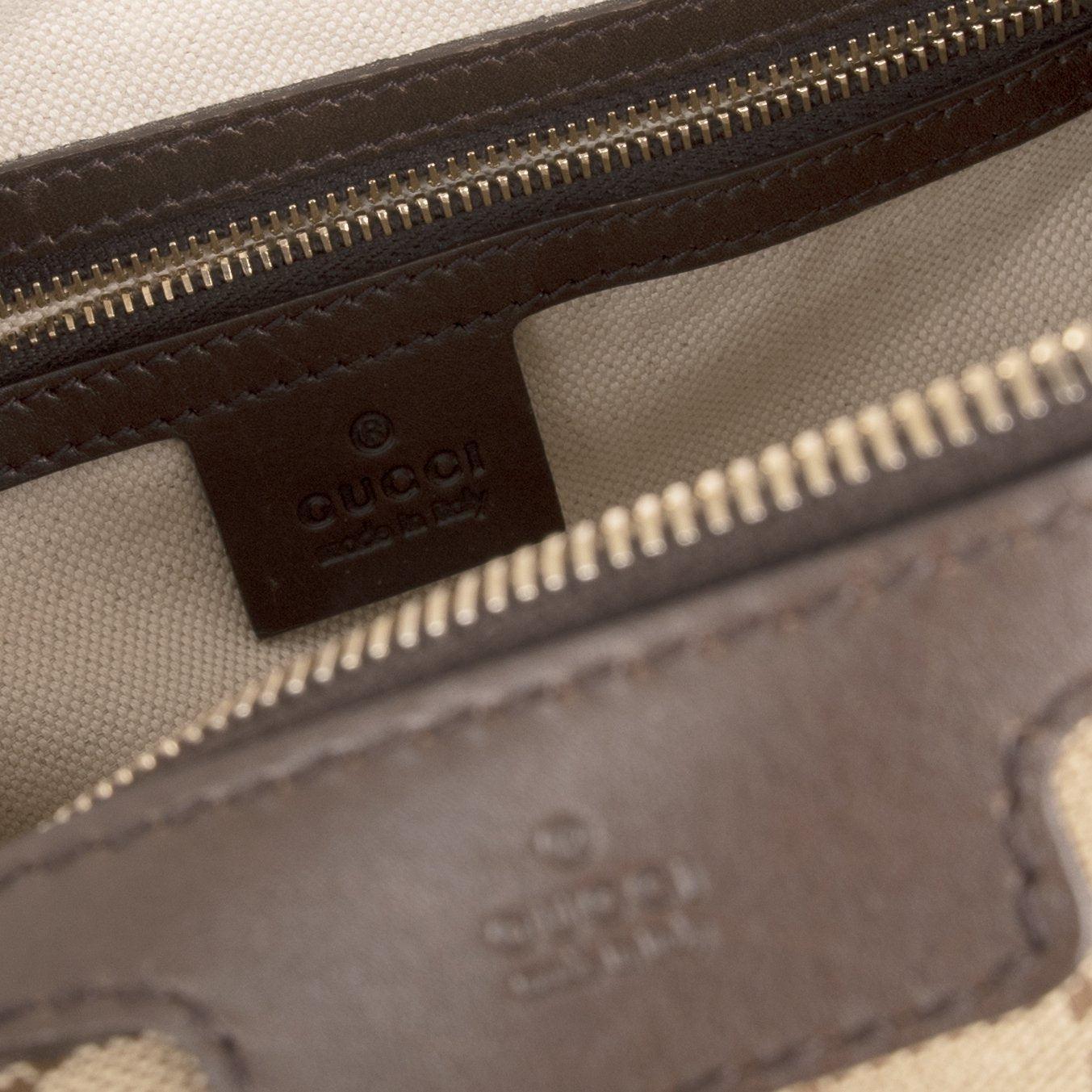 Gucci GG Canvas Medium Boston Bag