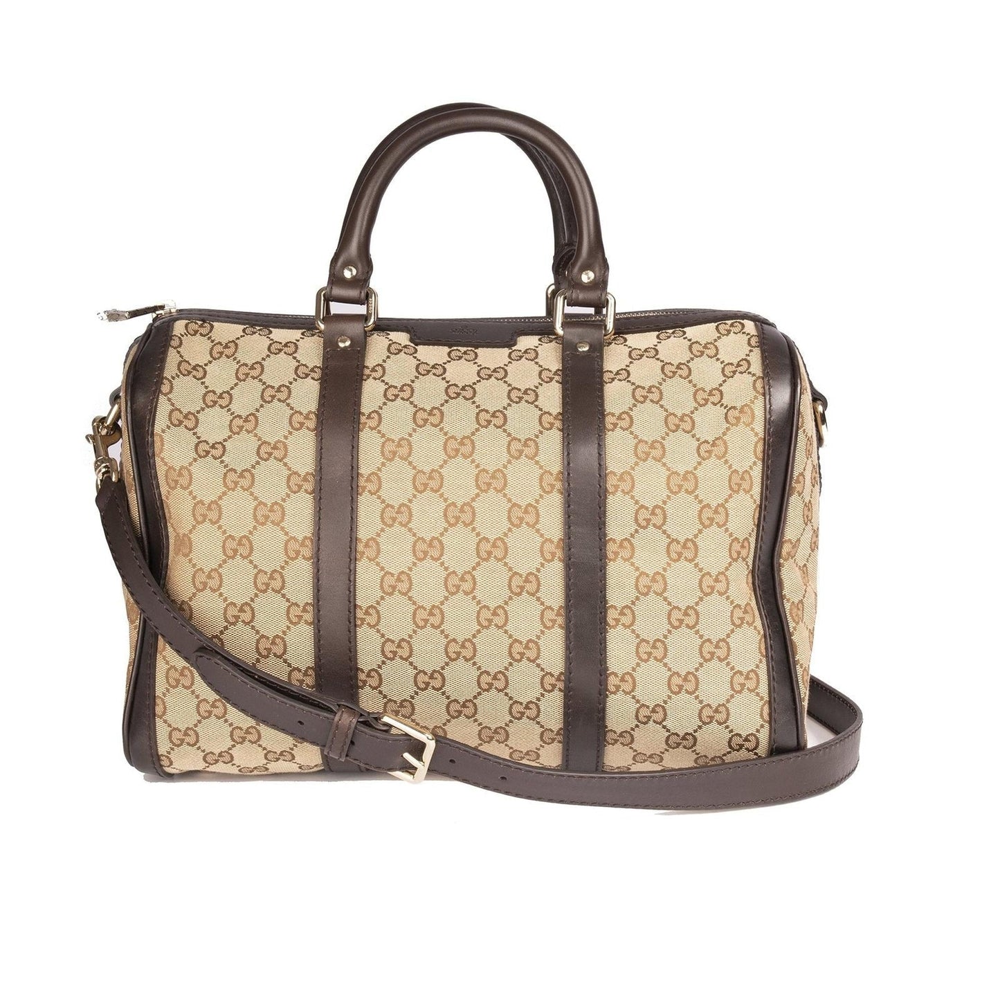 Gucci GG Canvas Medium Boston Bag
