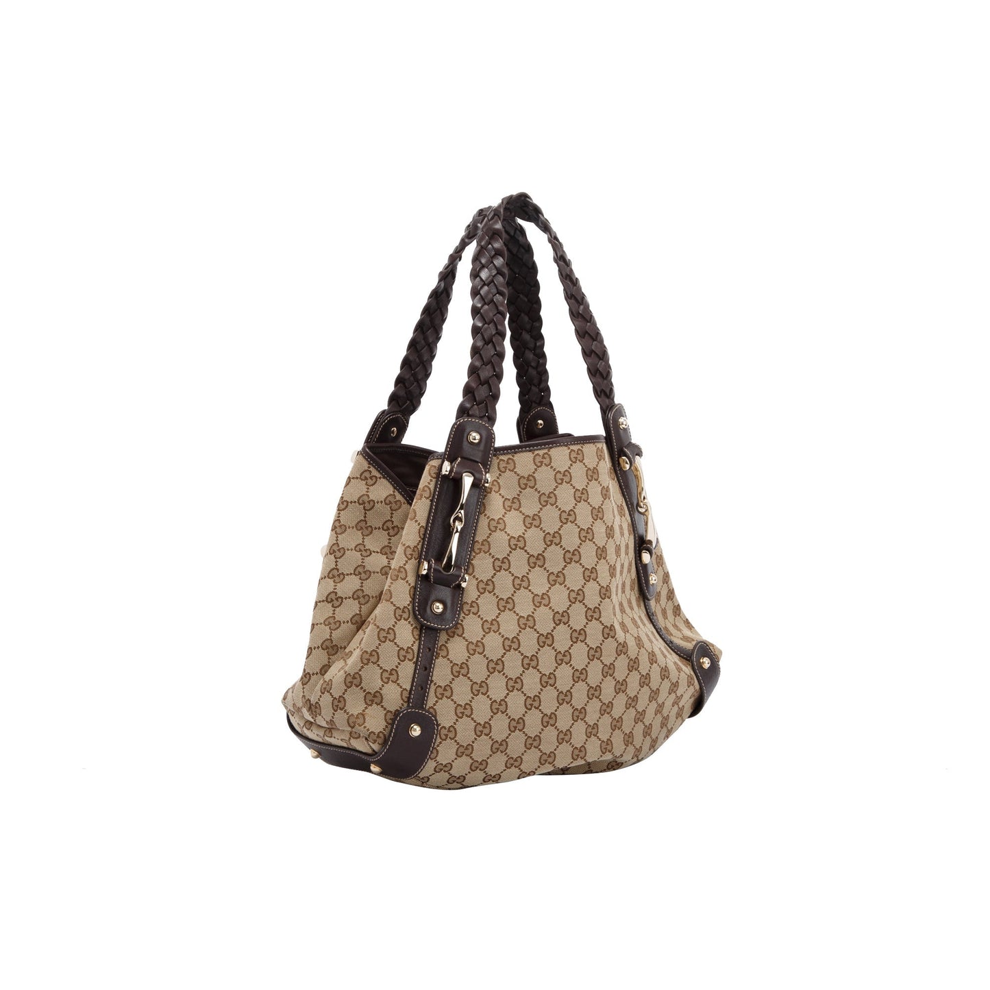 Gucci GG Canvas Medium Pelham Shoulder Bag