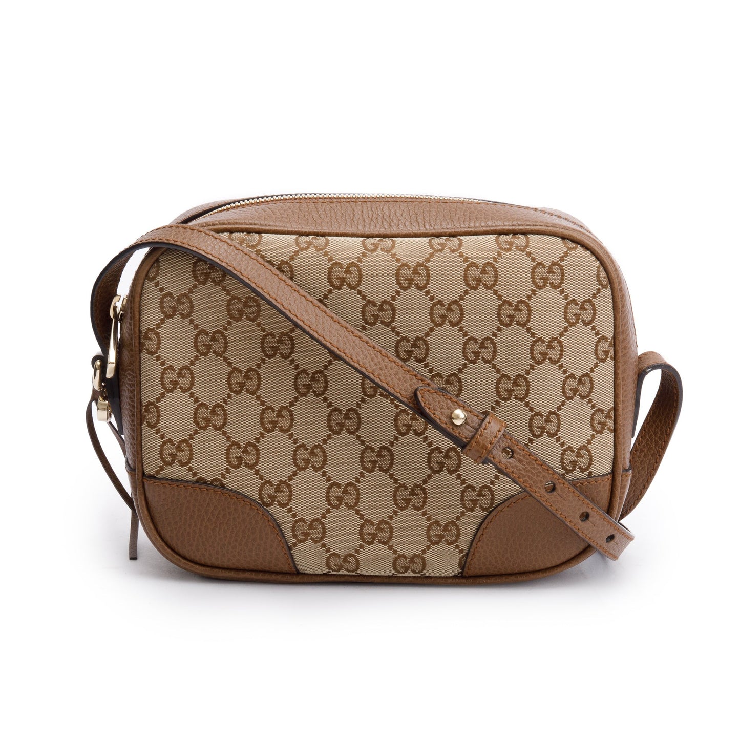 Gucci GG Canvas Mini Bree Crossbody Bag