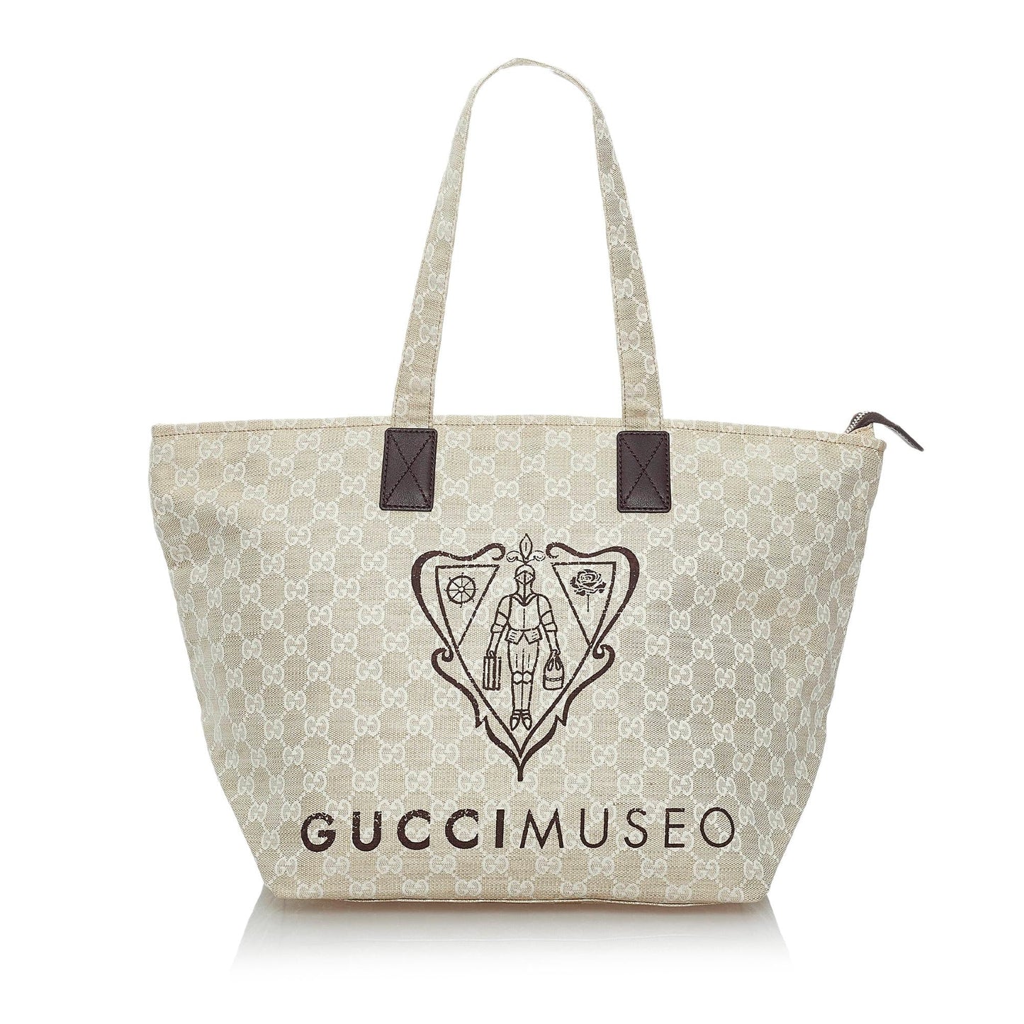 Gucci GG Canvas Museo Tote Bag (SHG-29843)