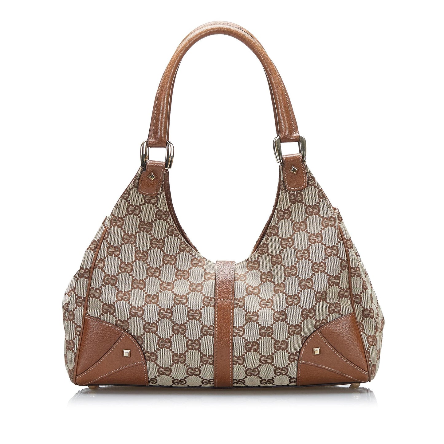 Gucci GG Canvas Nailhead Jackie (SHG-MytTQB)