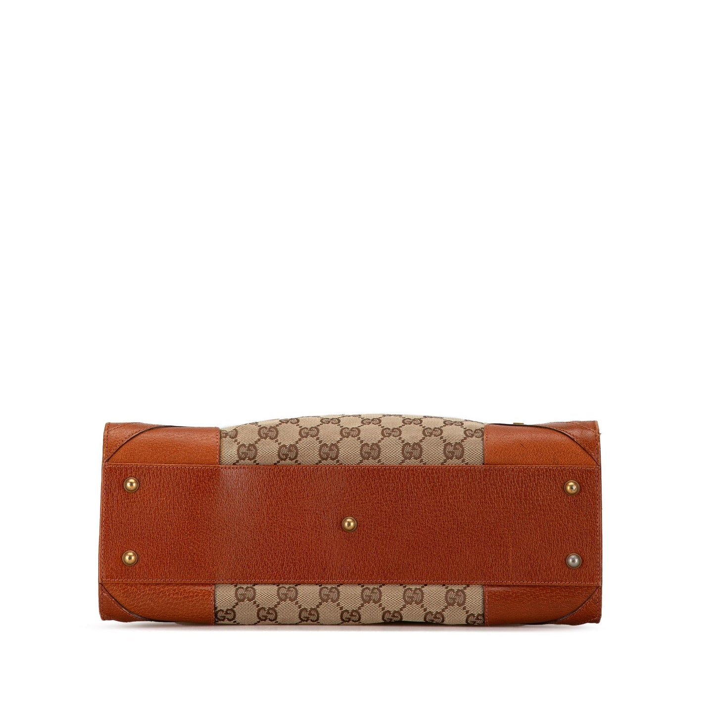 Gucci GG Canvas Nailhead Tote (SHG-dPdEYp)