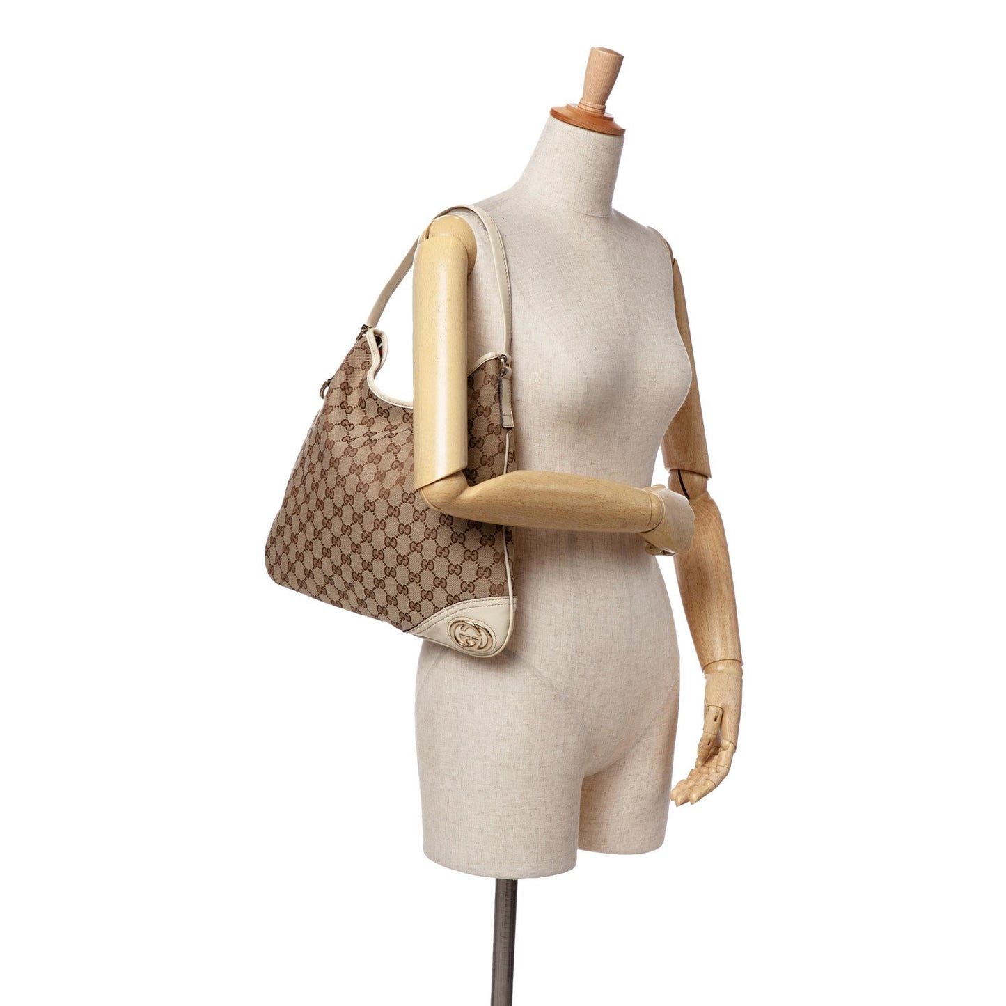 Gucci GG Canvas New Britt Hobo