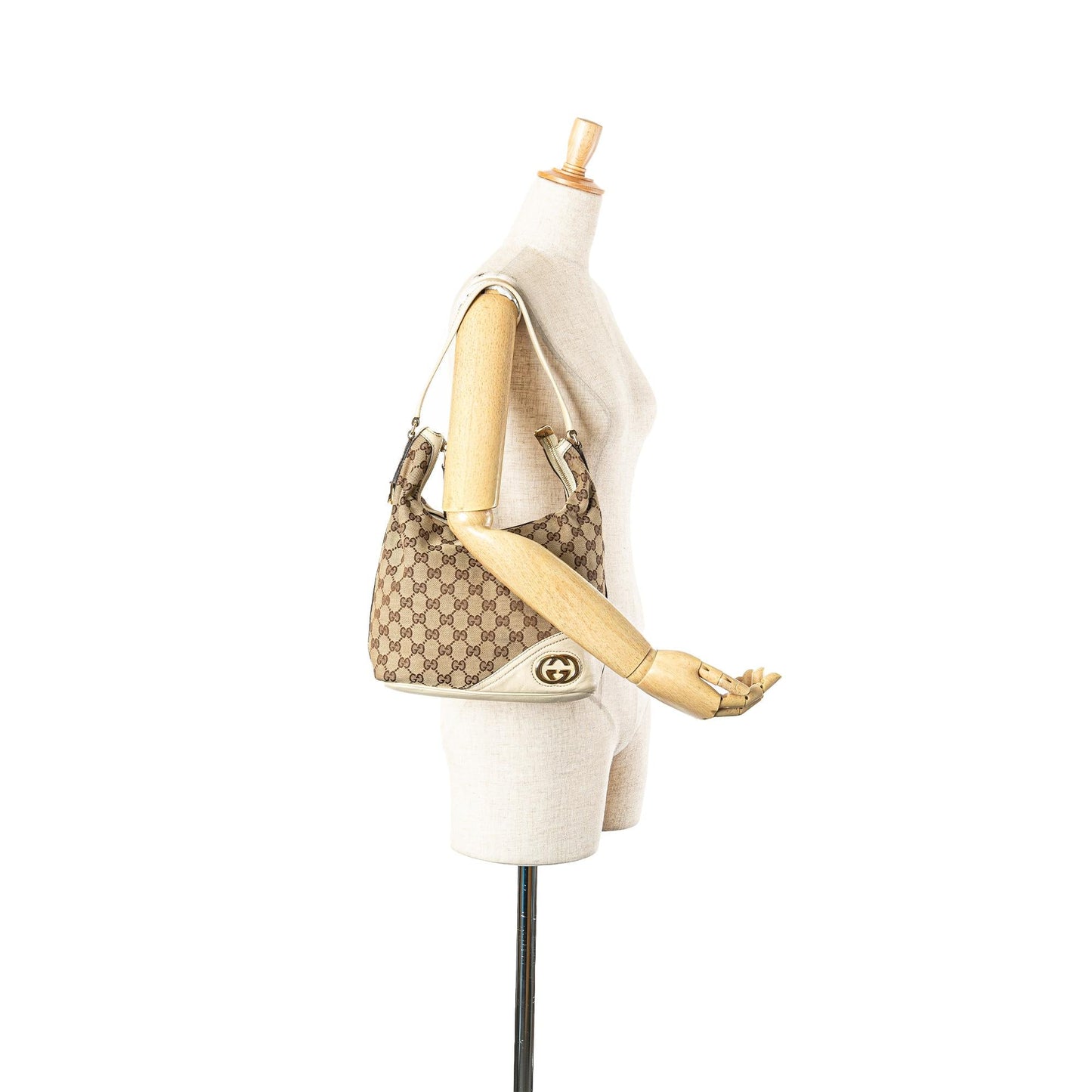 Gucci GG Canvas New Britt Shoulder Bag