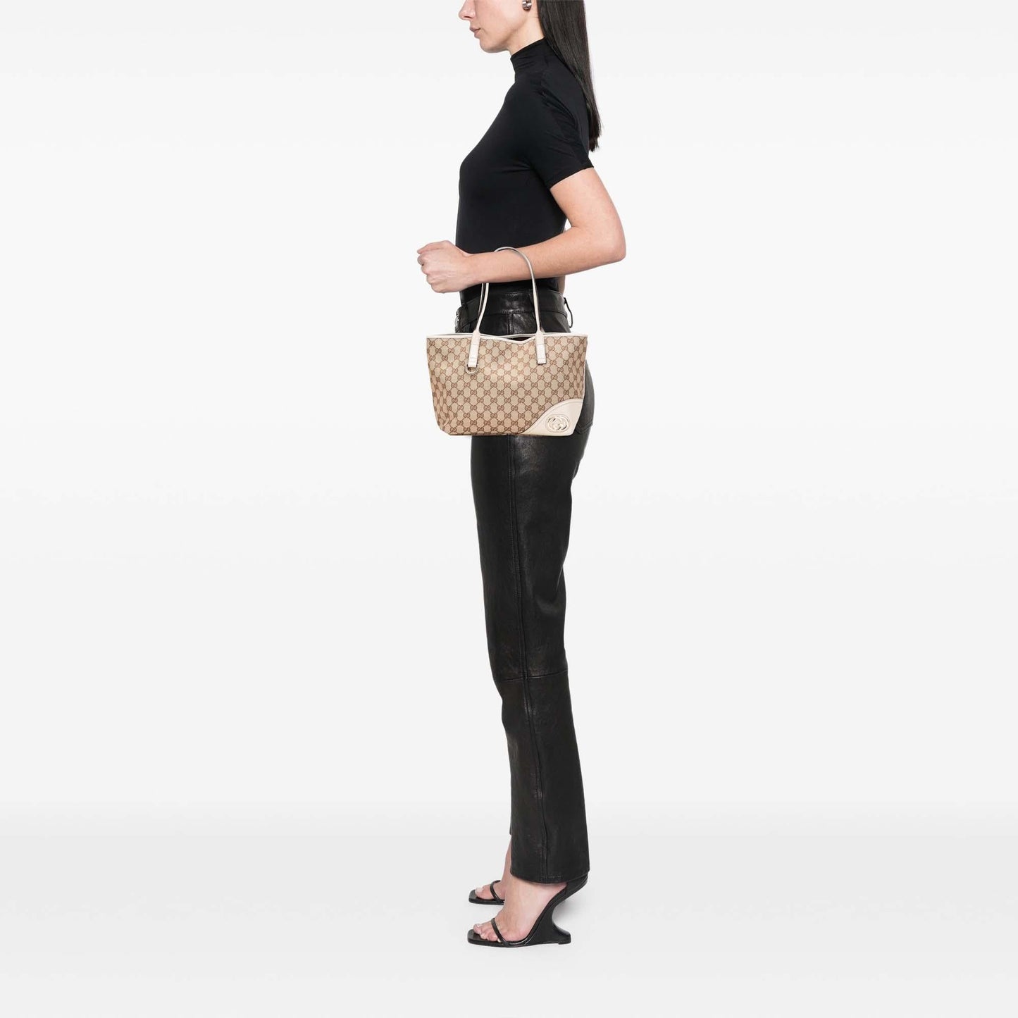 Gucci GG Canvas New Britt Tote