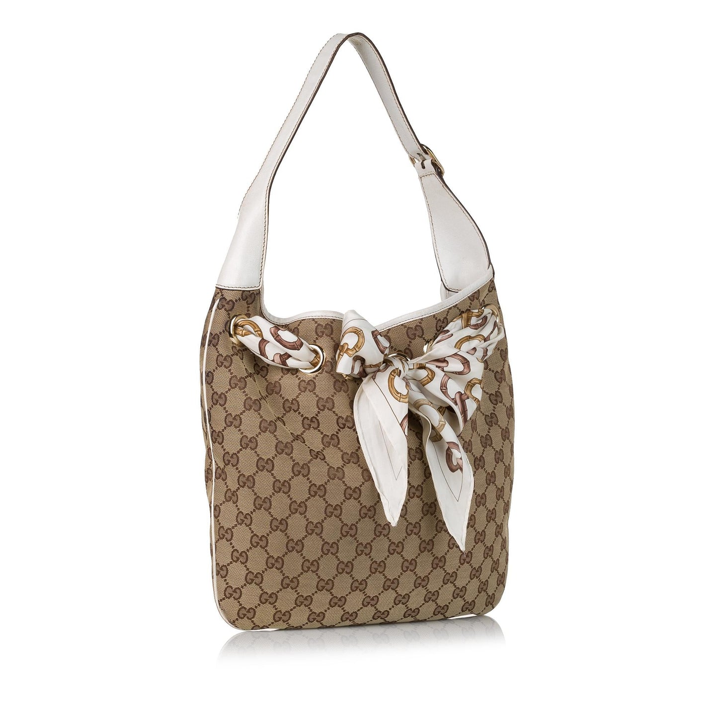 Gucci GG Canvas Positano Tote Bag (SHG-35450)
