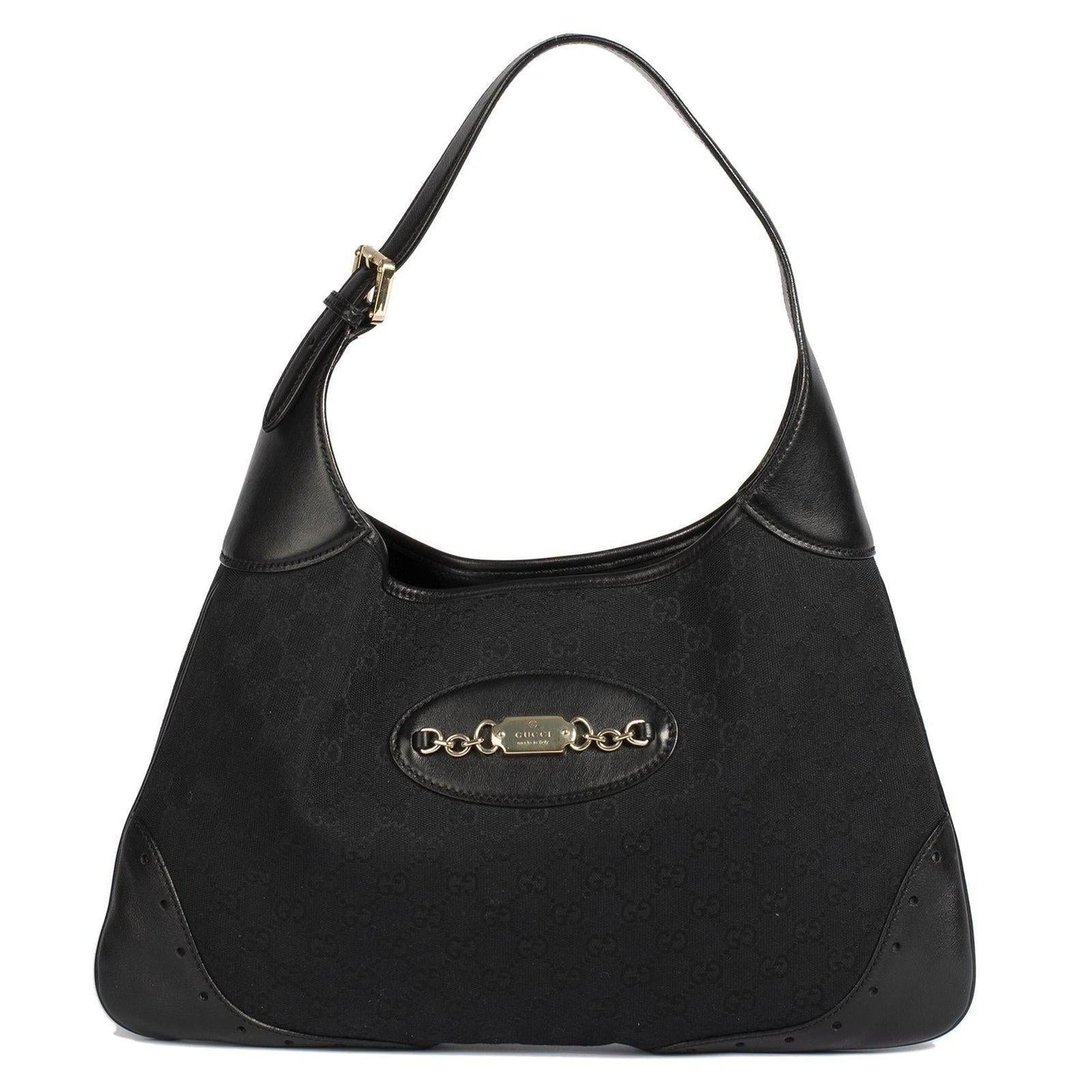 Gucci GG Canvas Punch Hobo