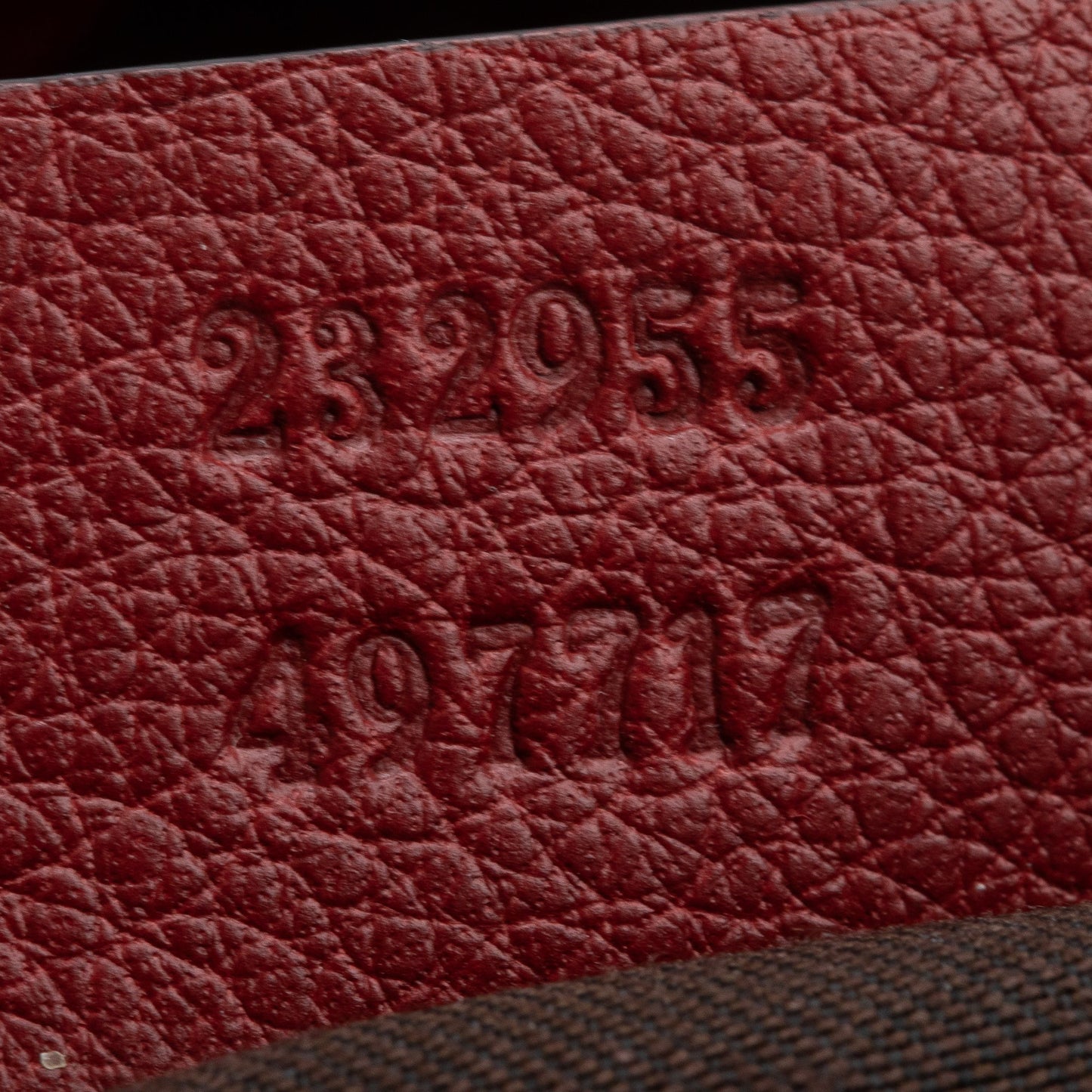Gucci GG Canvas Red Leather Trim Large Sukey Hobo