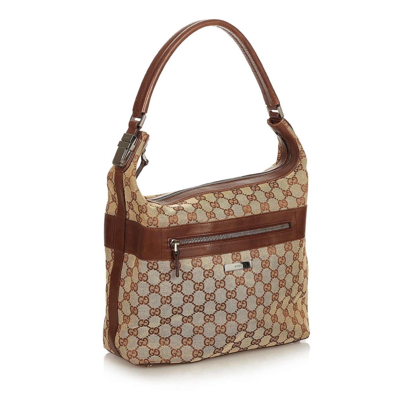 Gucci GG Canvas Shoulder Bag (SHG-25362)
