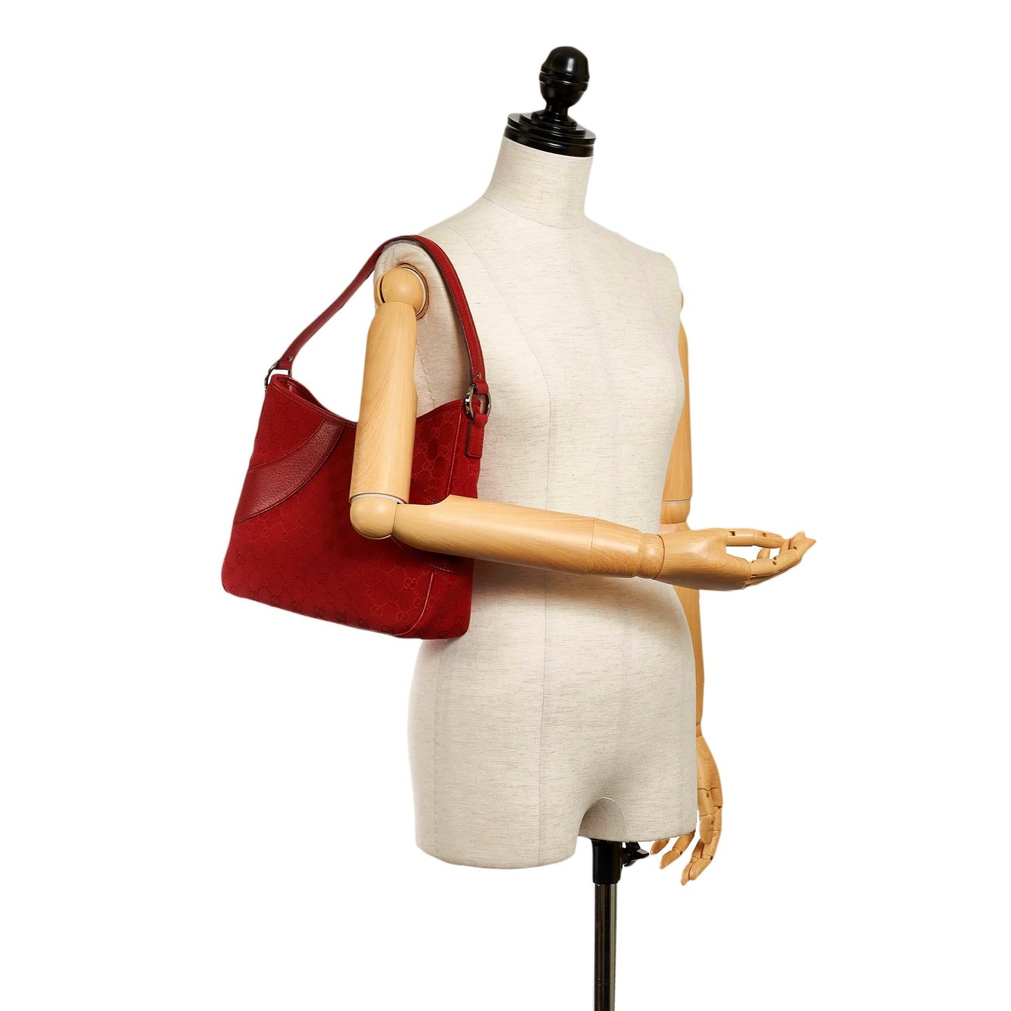 Gucci GG Canvas Shoulder Bag (SHG-30138)