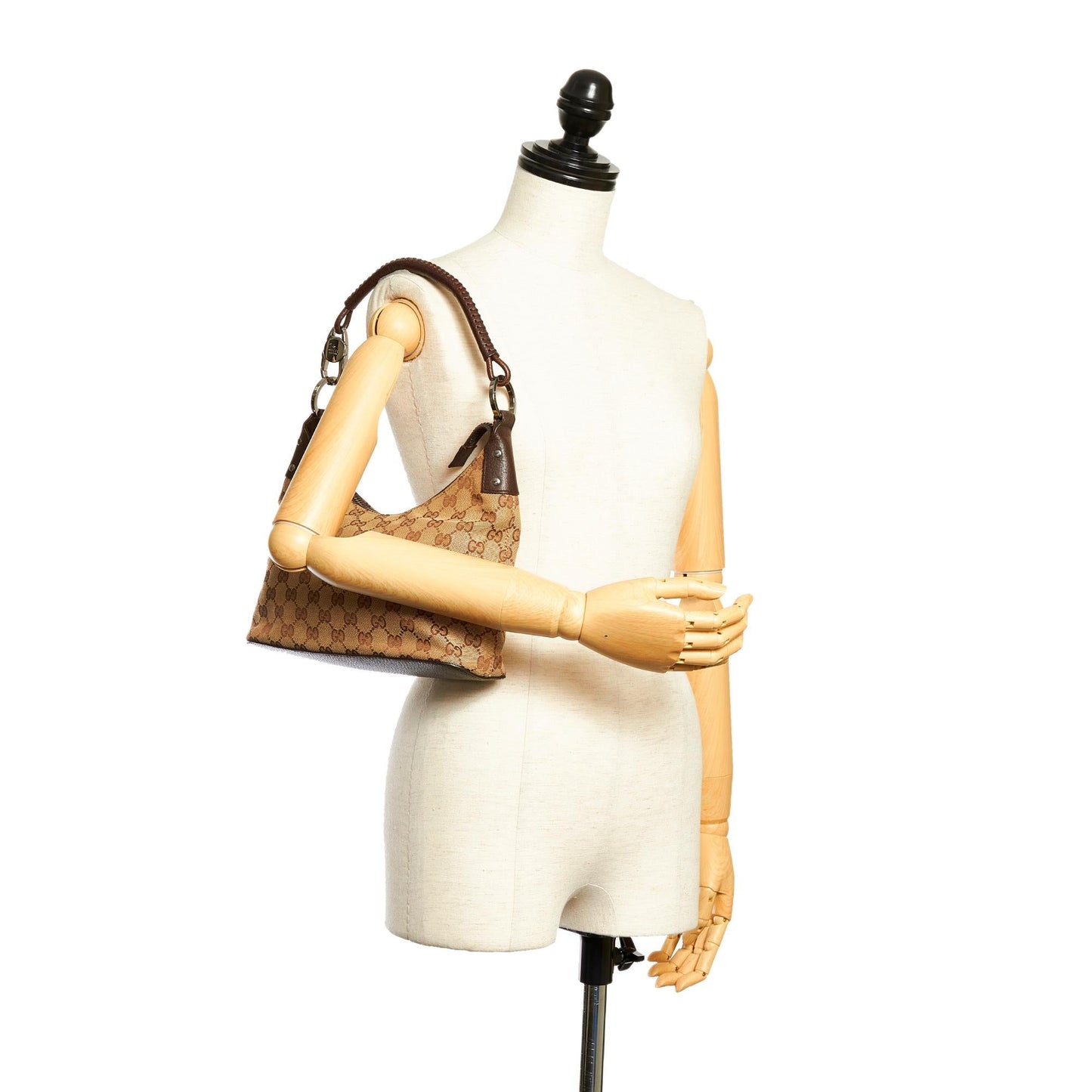 Gucci GG Canvas Shoulder Bag (SHG-30387)