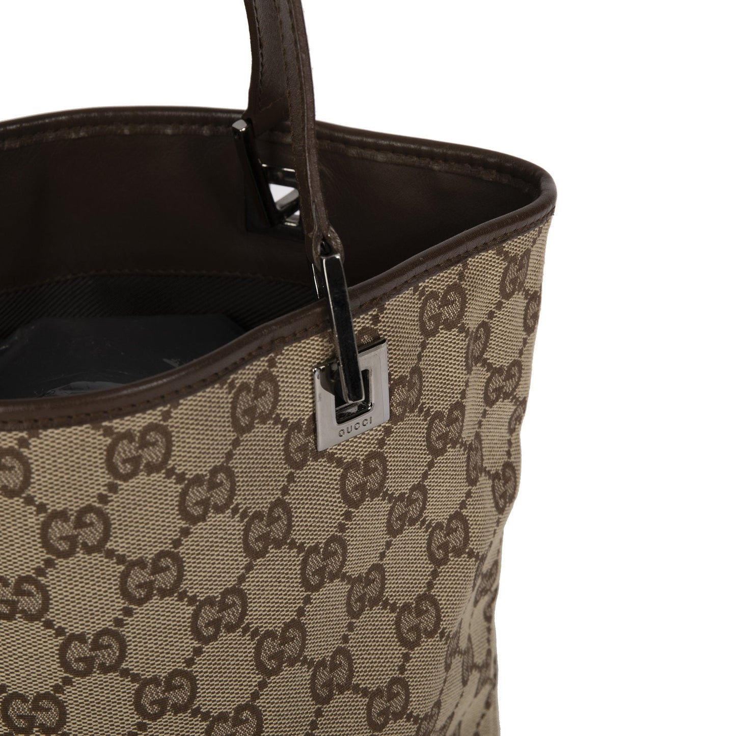 Gucci GG Canvas Small Bucket Tote
