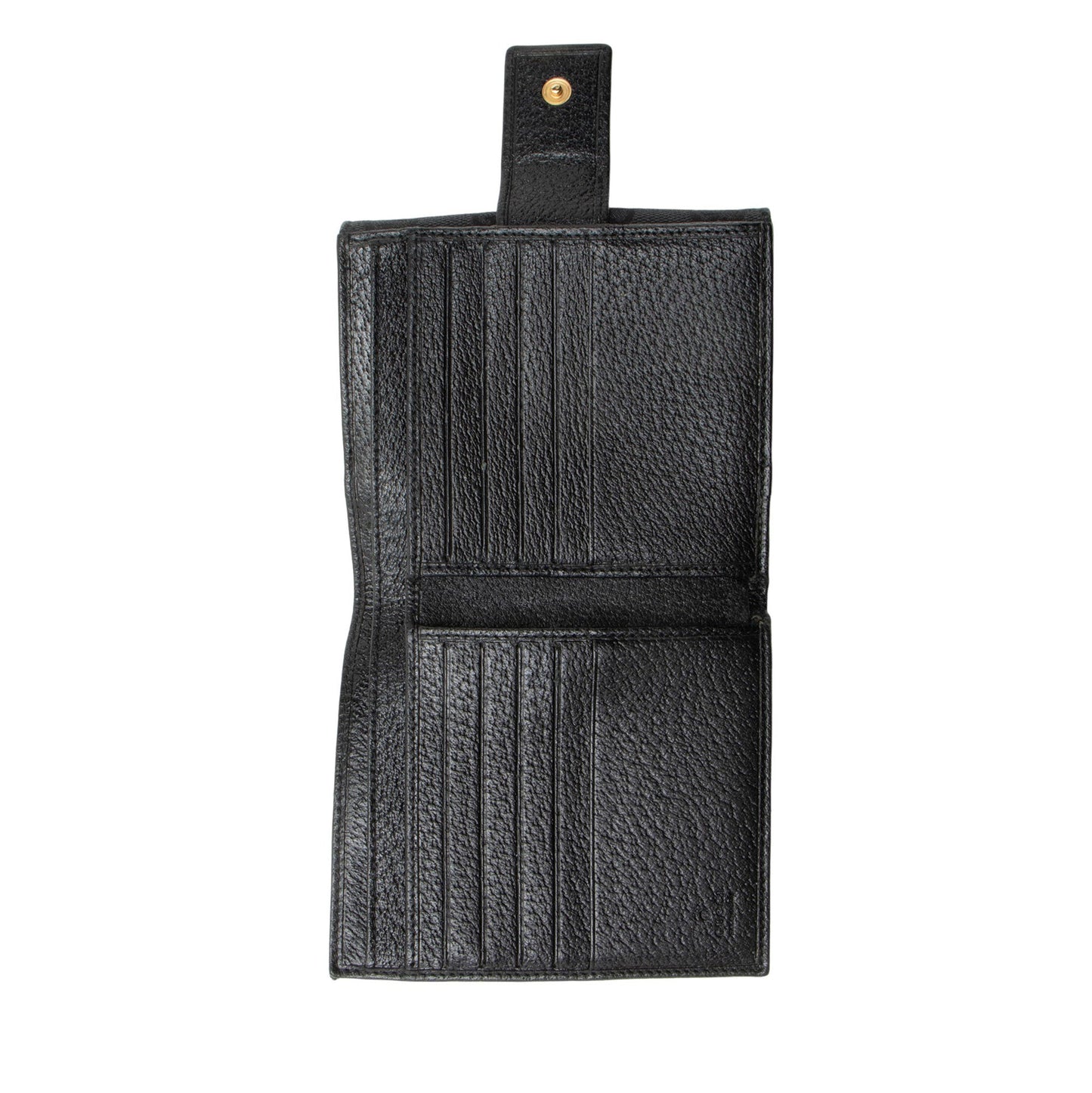 Gucci GG Canvas Studded French Wallet