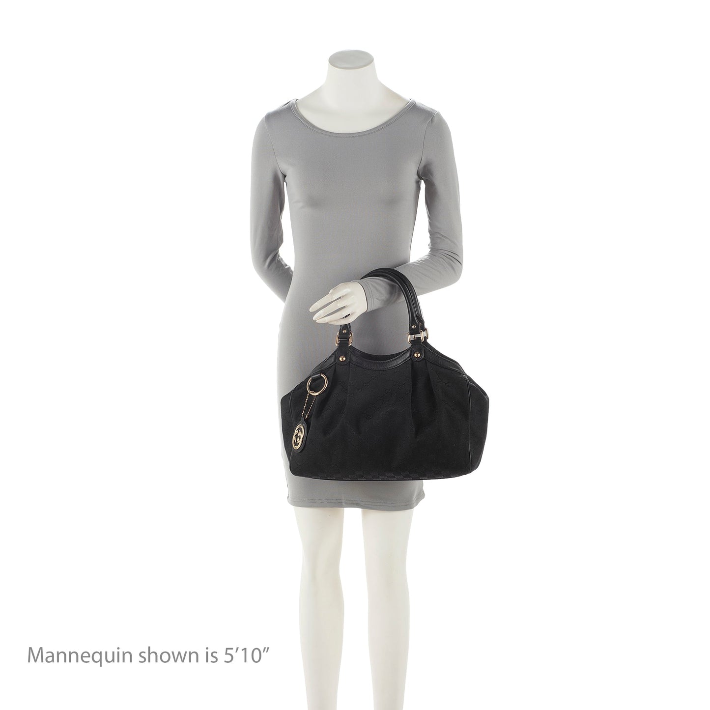 Gucci GG Canvas Sukey Medium Tote (SHF-22369)