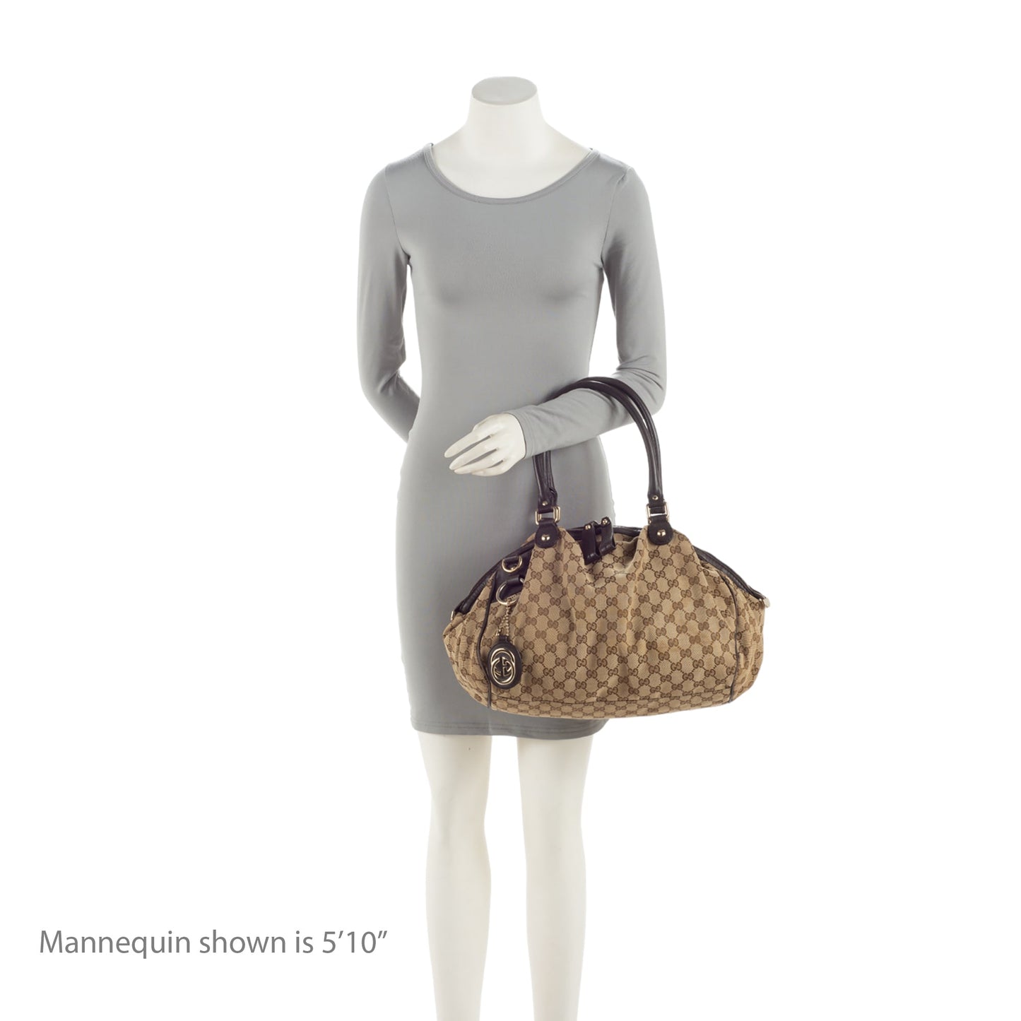 Gucci GG Canvas Sukey Satchel (SHF-9X37WL)