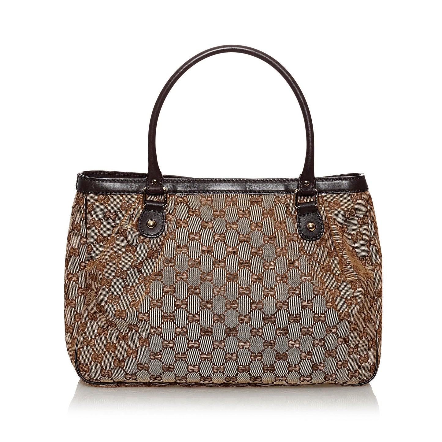 Gucci GG Canvas Sukey Tote Bag (SHG-30600)