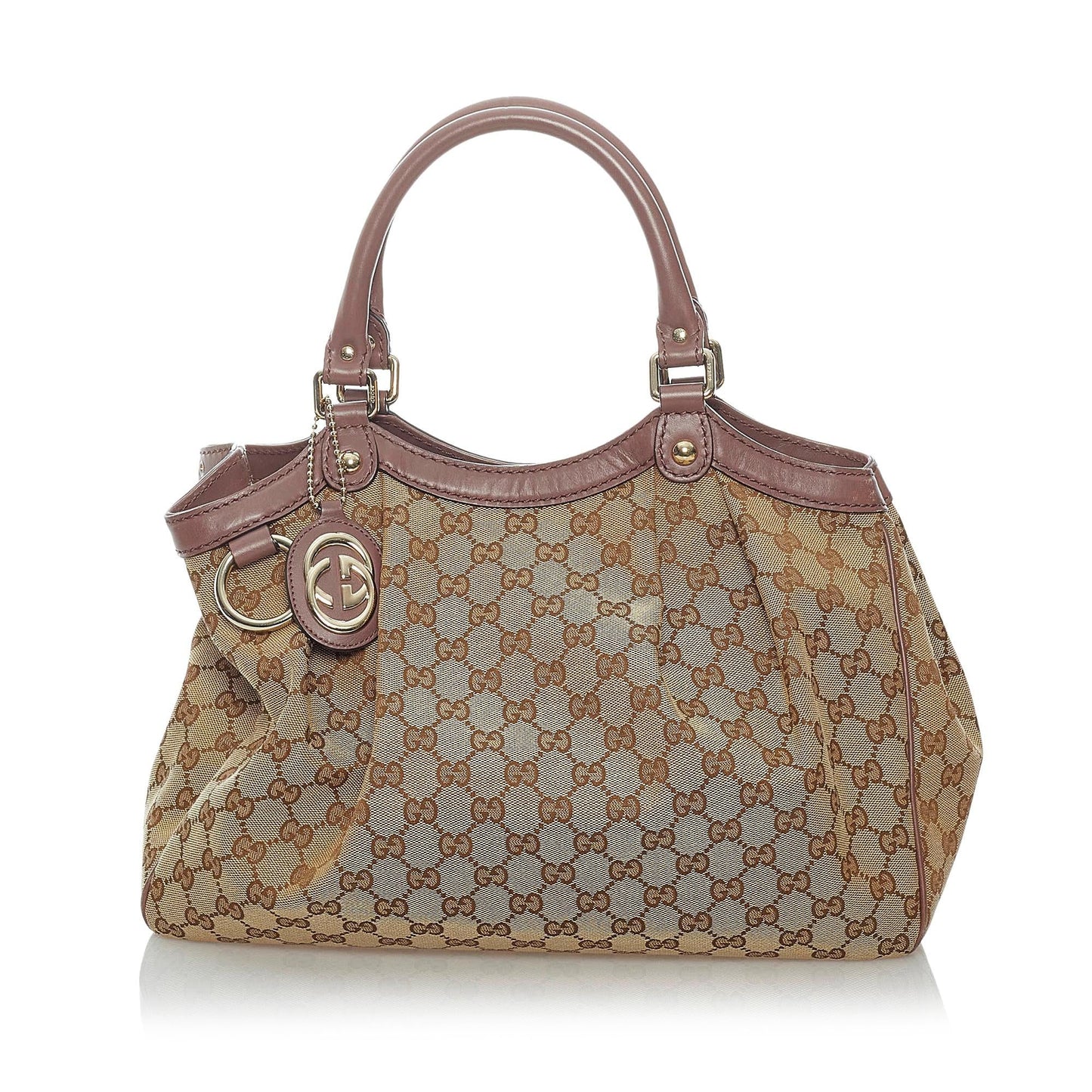 Gucci GG Canvas Sukey Tote Bag (SHG-30680)
