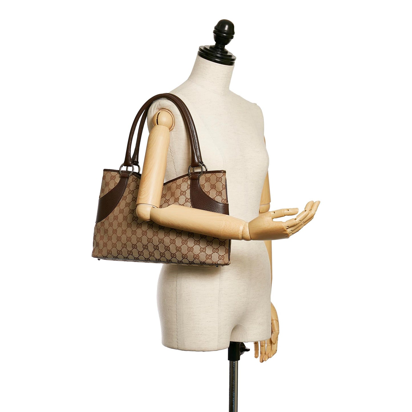 Gucci GG Canvas Tote Bag (SHG-30617)