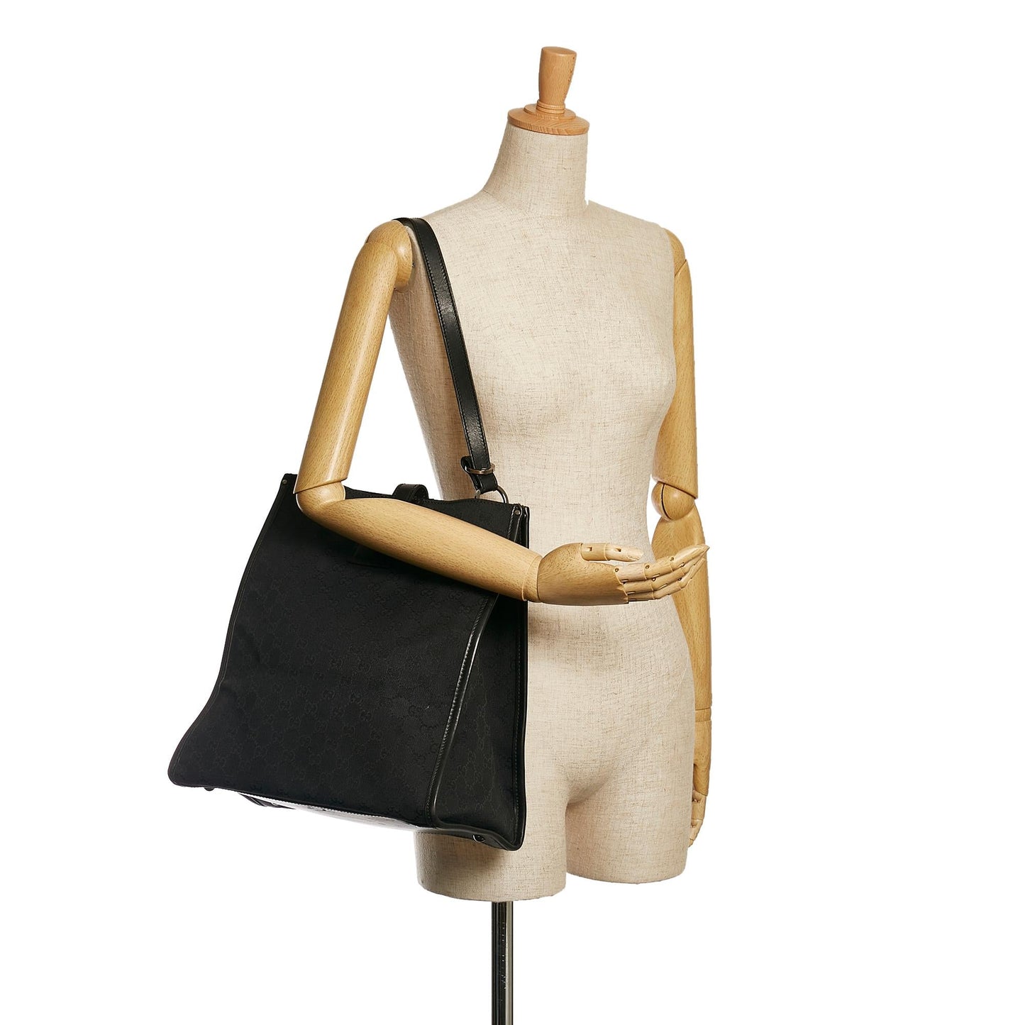 Gucci GG Canvas Tote Bag (SHG-34853)