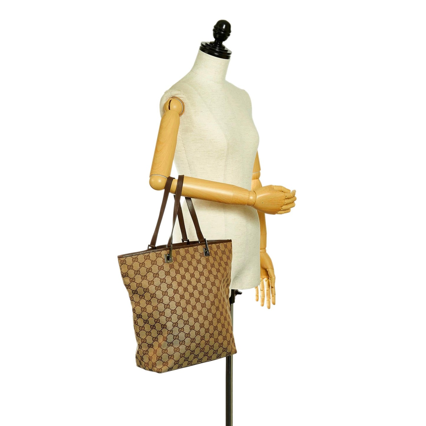 Gucci GG Canvas Tote Bag (SHG-36154)