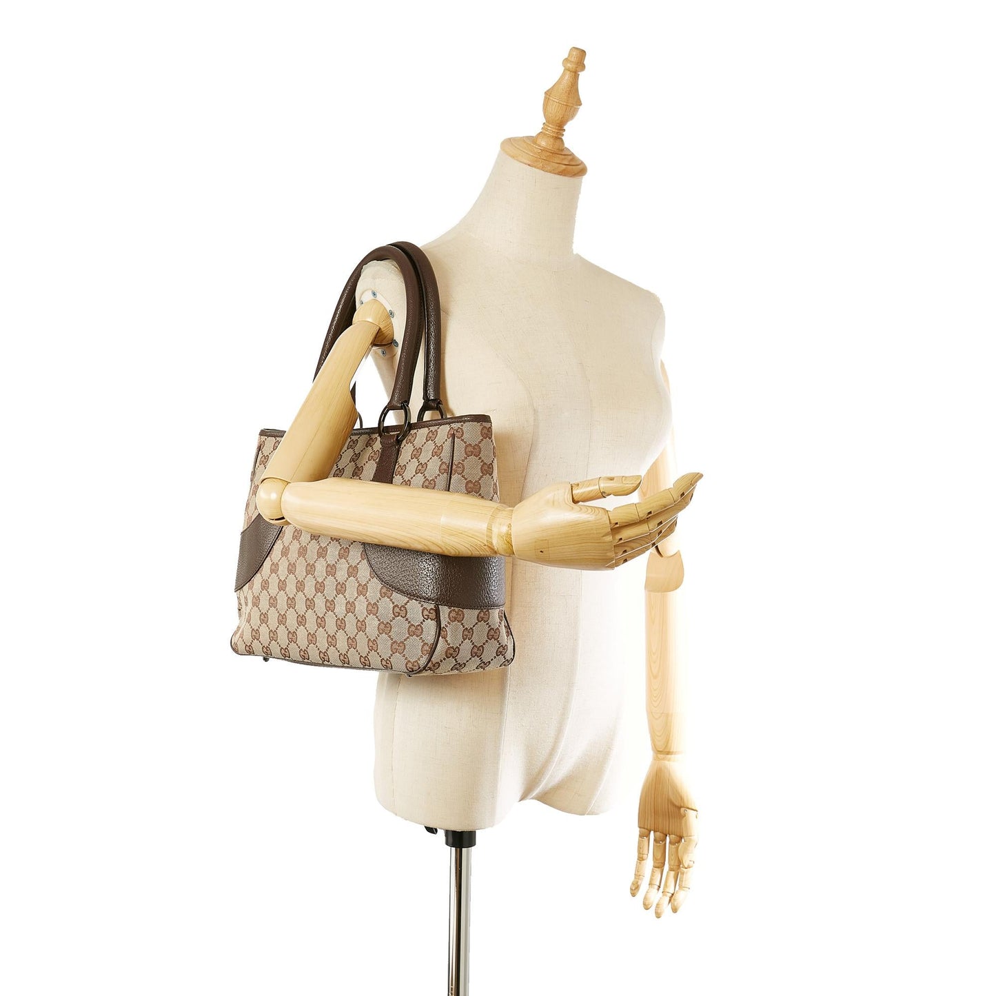 Gucci GG Canvas Tote Bag (SHG-36159)