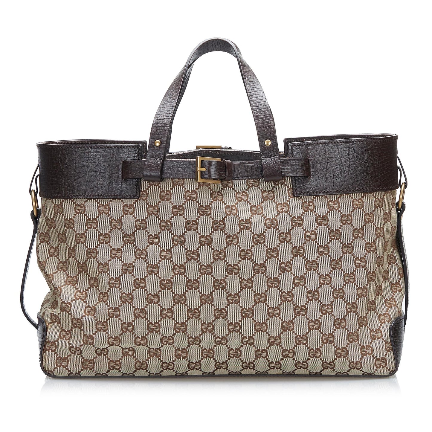 Gucci GG Canvas Tote Bag (SHG-PGgRlR)