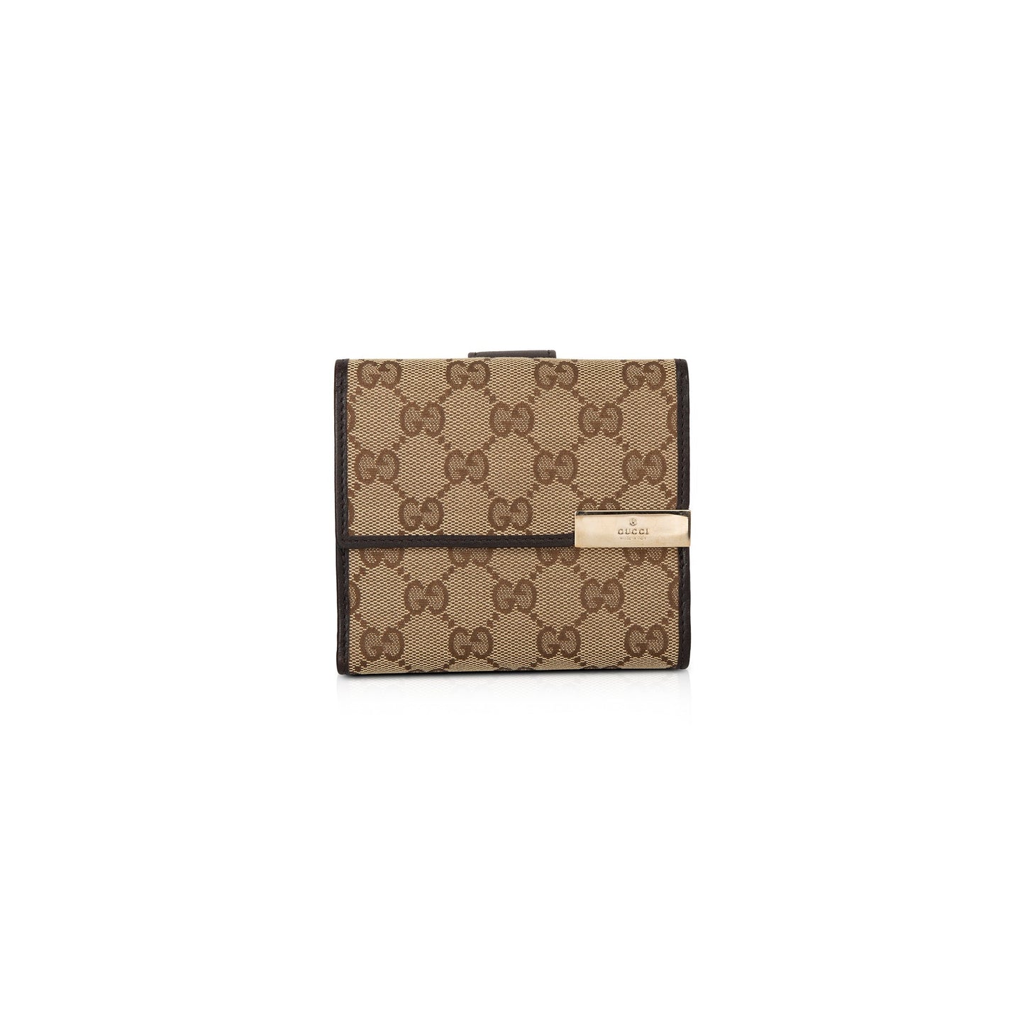 Gucci GG Canvas Trifold Wallet