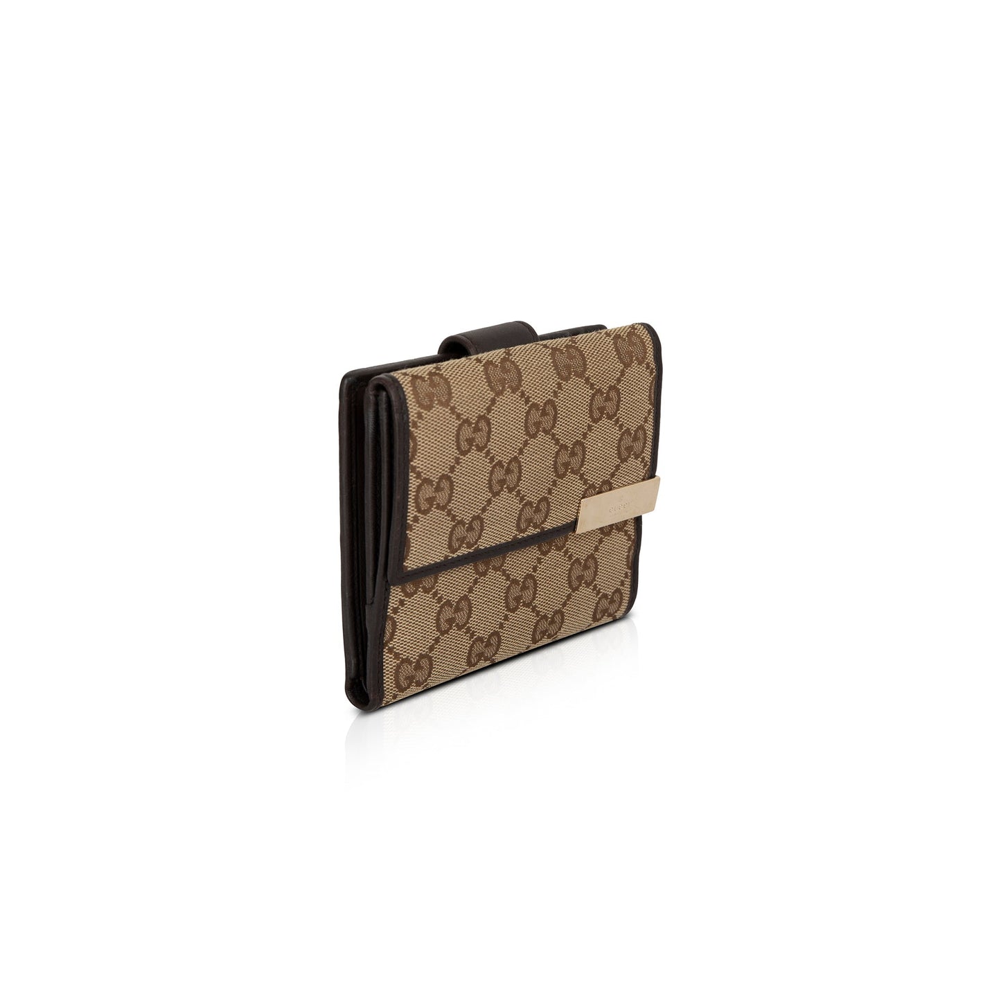 Gucci GG Canvas Trifold Wallet