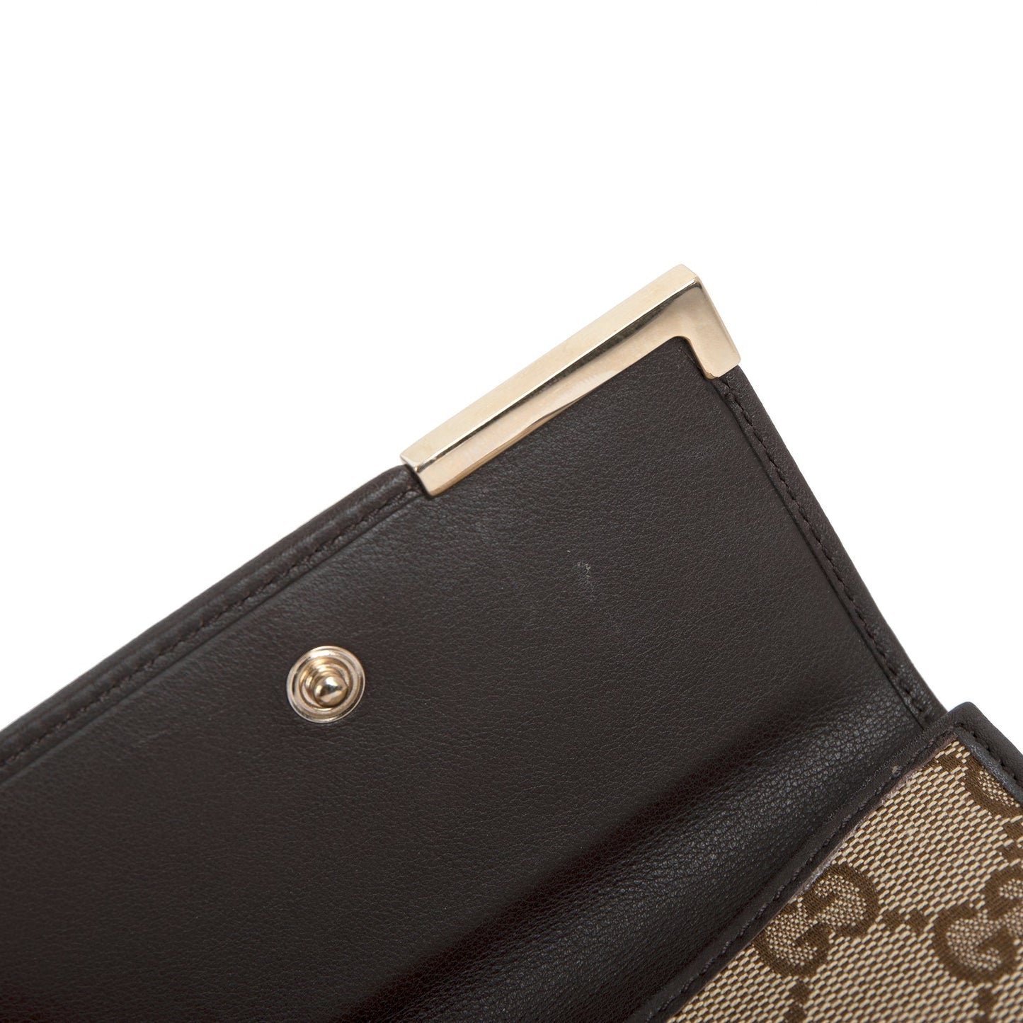 Gucci GG Canvas Trifold Wallet