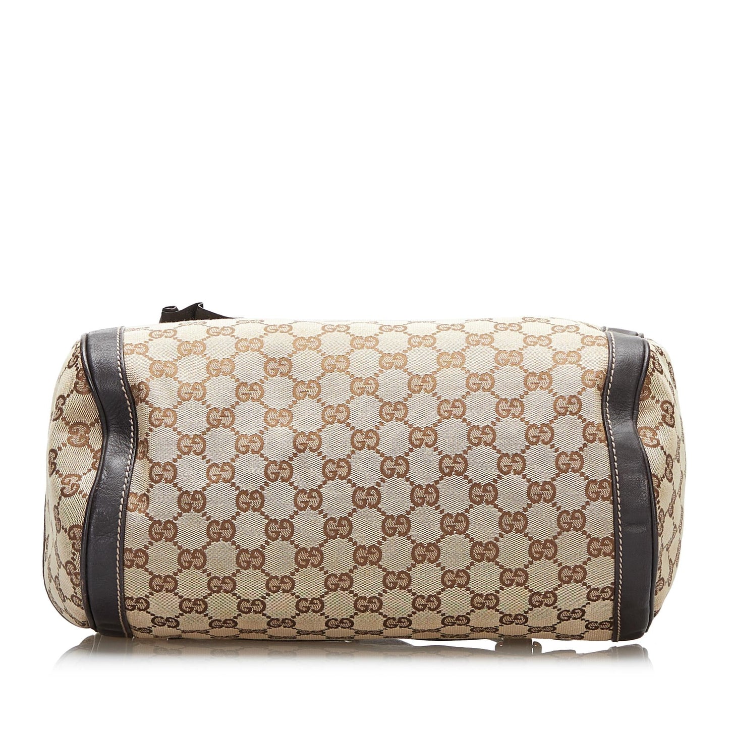 Gucci GG Canvas Trophy Handbag (SHG-4YAF0E)