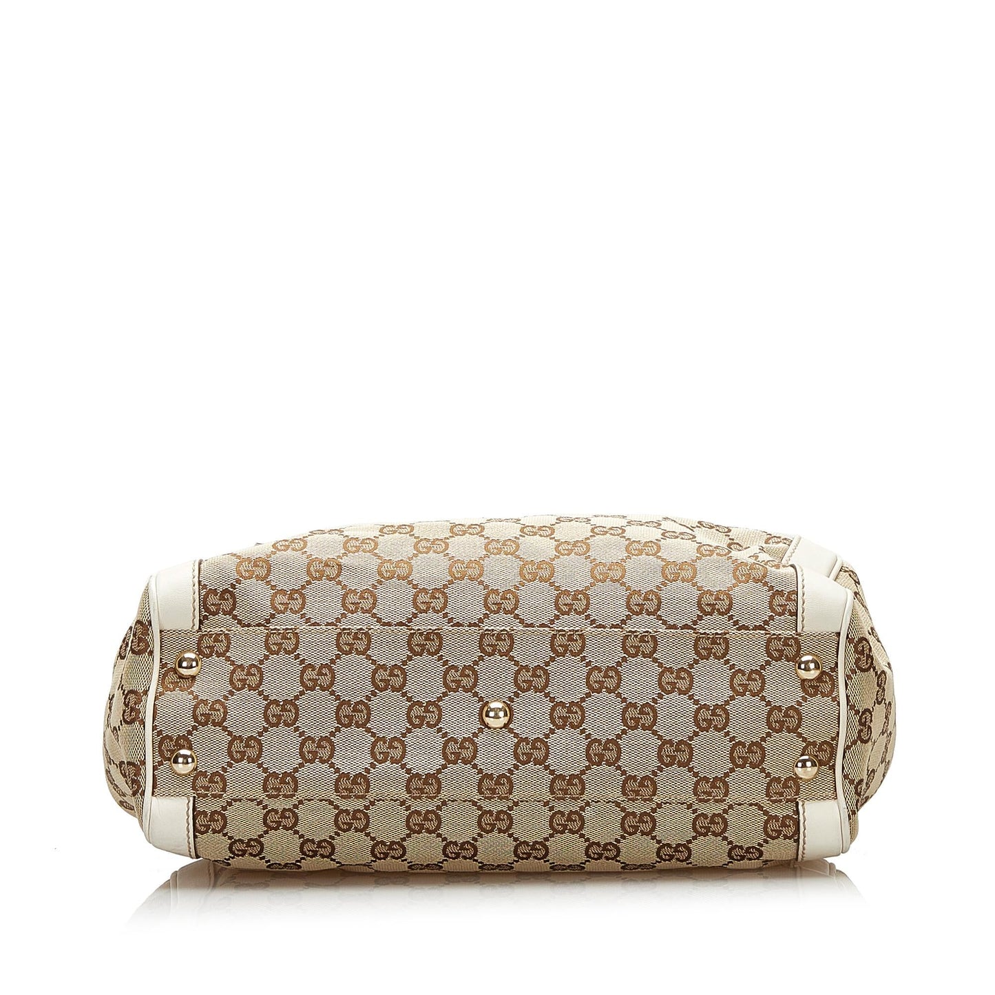 Gucci GG Canvas Trophy Tote (SHG-35223)