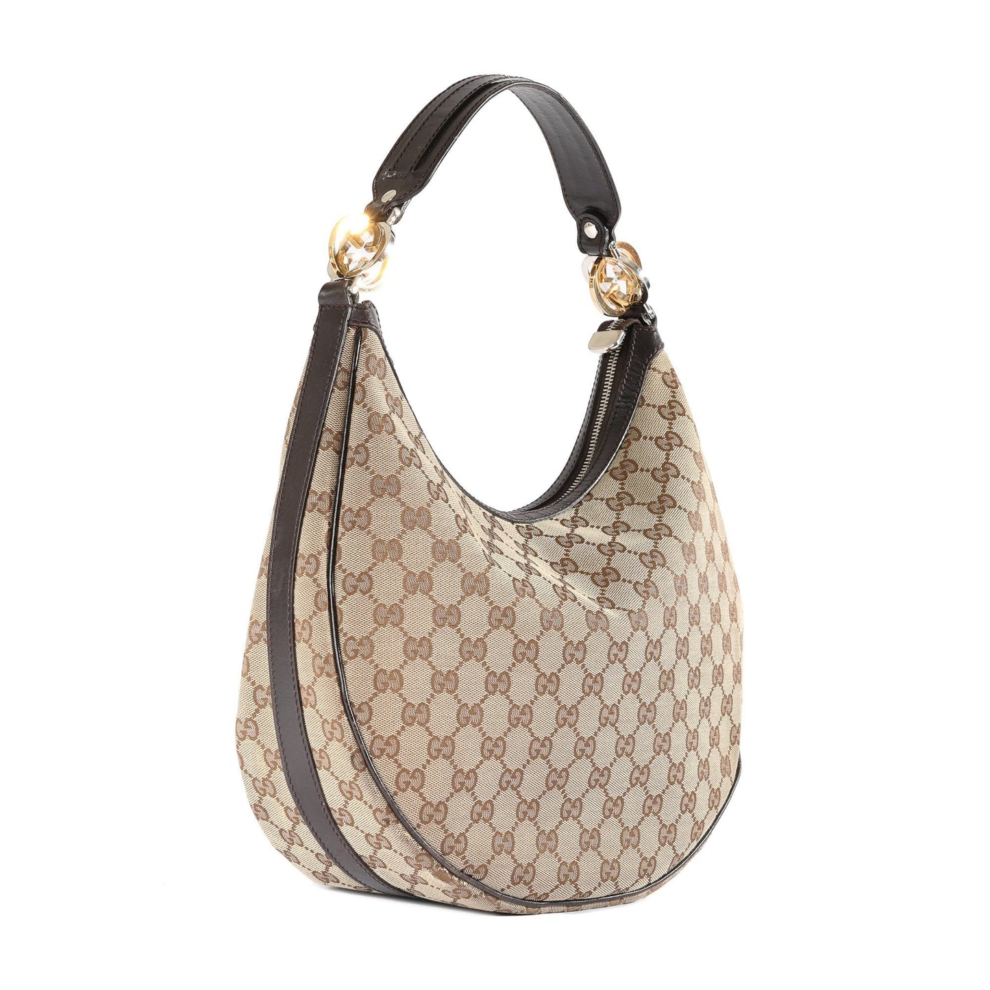 Gucci GG Canvas Twins Hobo