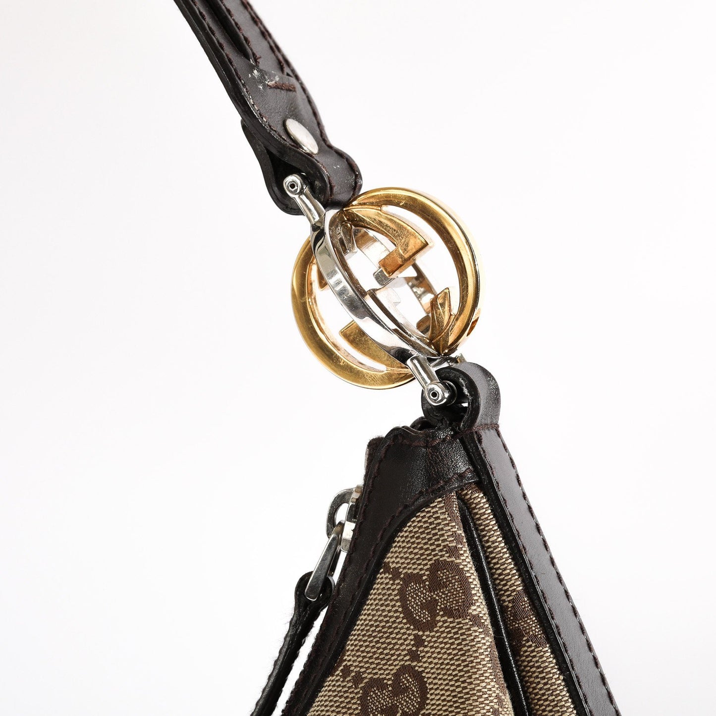 Gucci GG Canvas Twins Hobo