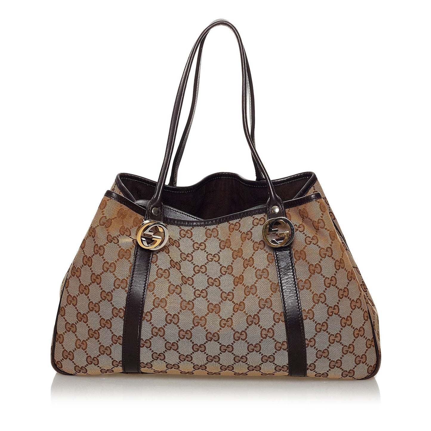 Gucci GG Canvas Twins Shoulder Bag (SHG-30953)
