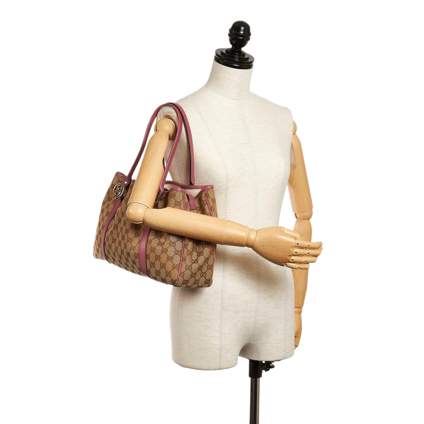 Gucci GG Canvas Twins Tote Bag (SHG-29657)