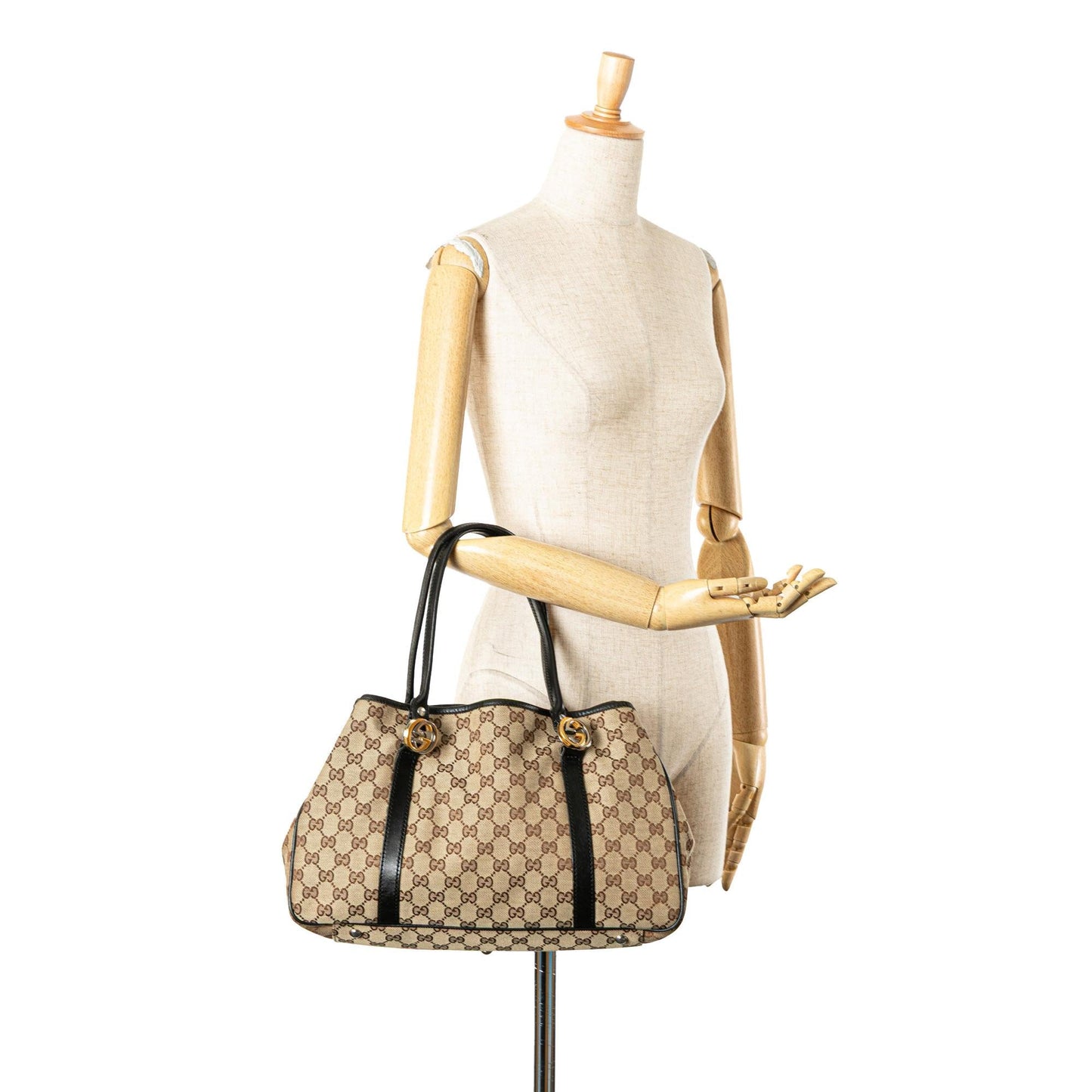 Gucci GG Canvas Twins Tote