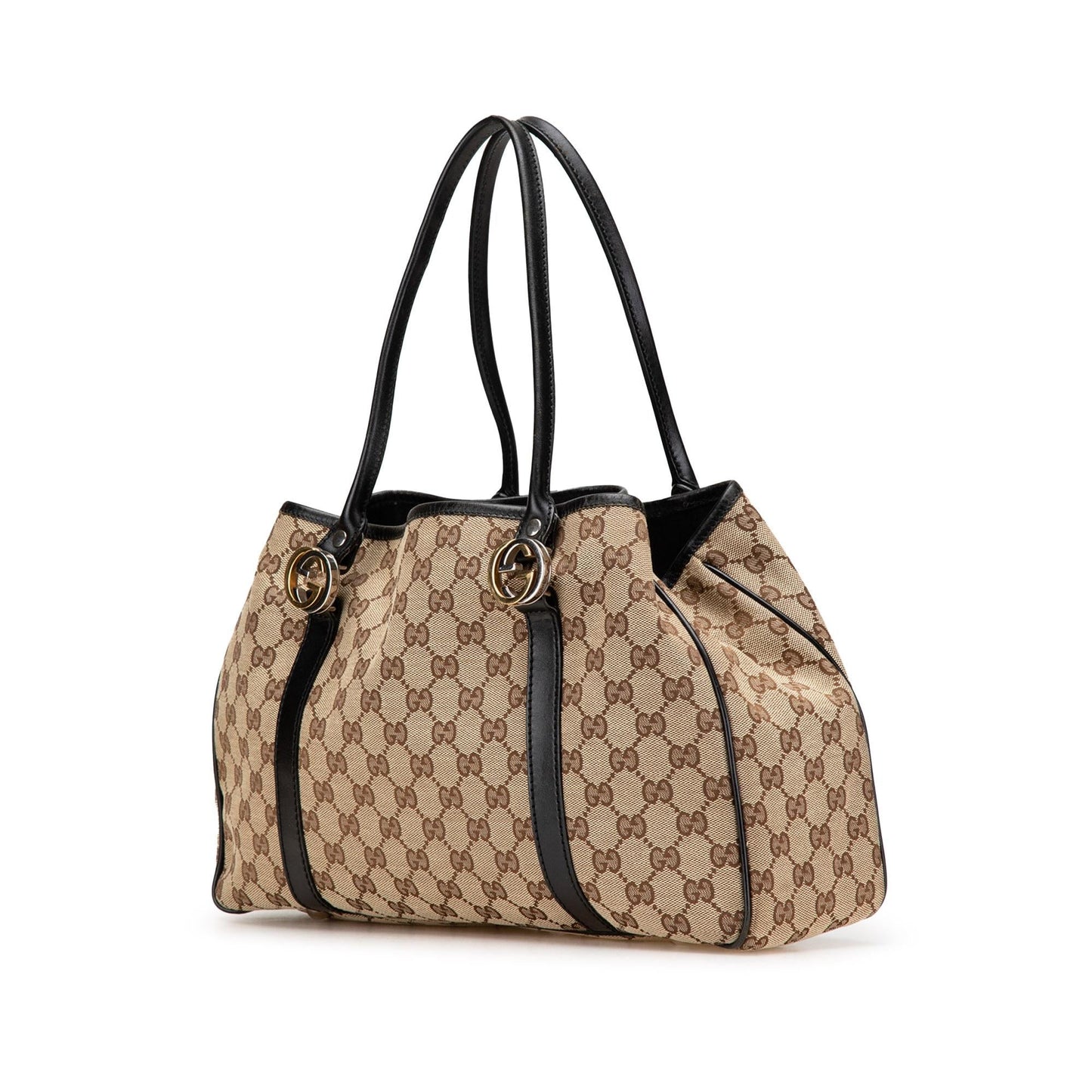 Gucci GG Canvas Twins Tote