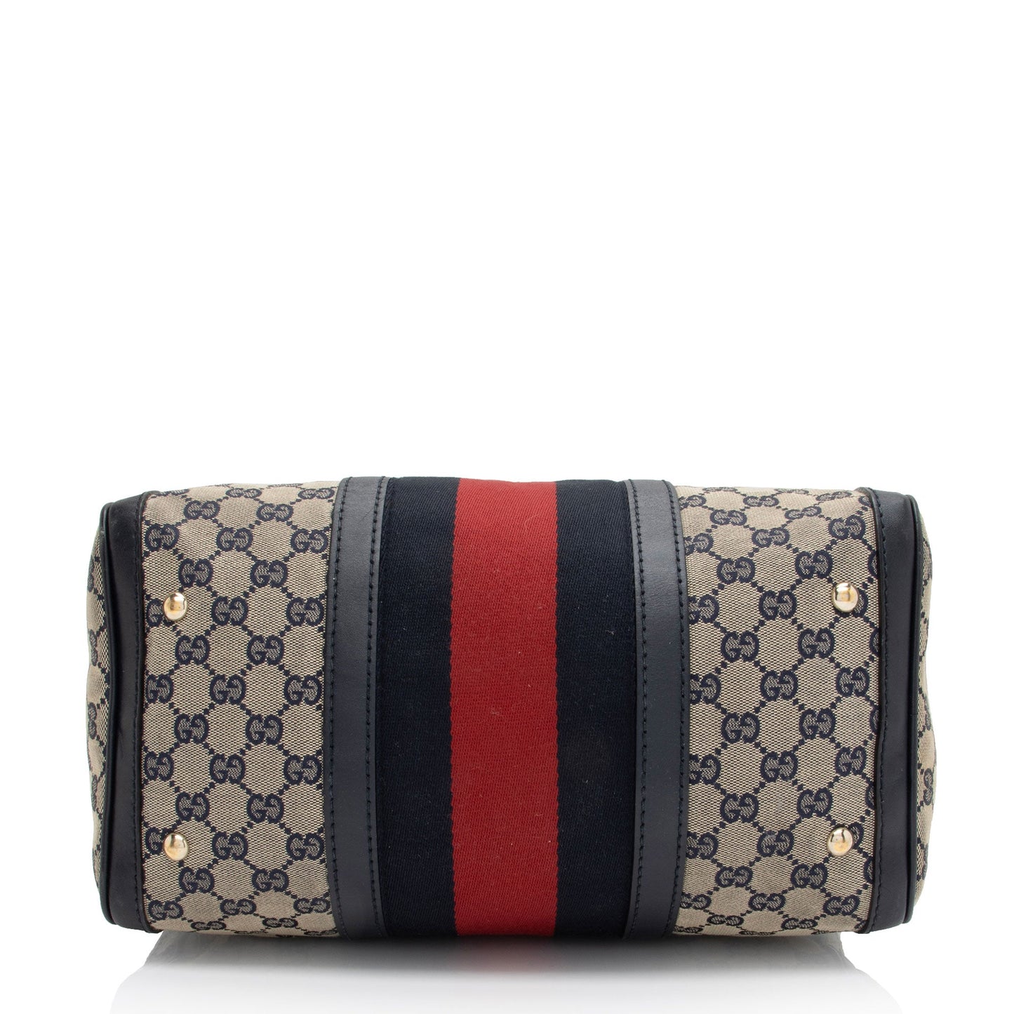 Gucci GG Canvas Vintage Web Joy Medium Boston Bag (SHF-xSqcmU)