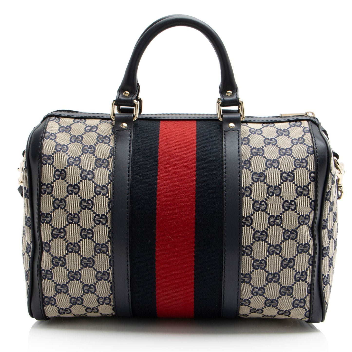 Gucci GG Canvas Vintage Web Joy Medium Boston Bag (SHF-SRU2JR)