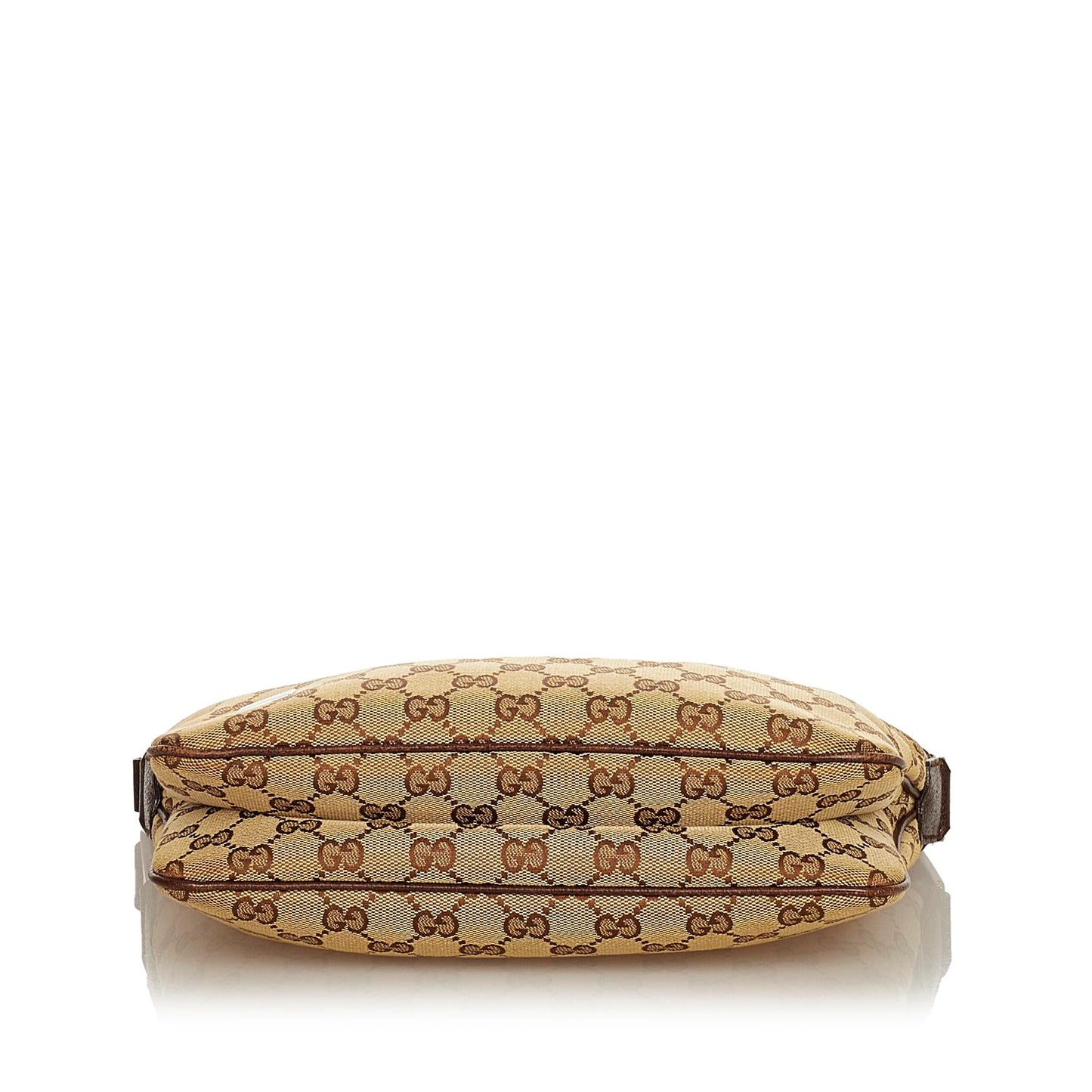Gucci GG Canvas Web Baguette (SHG-25136)