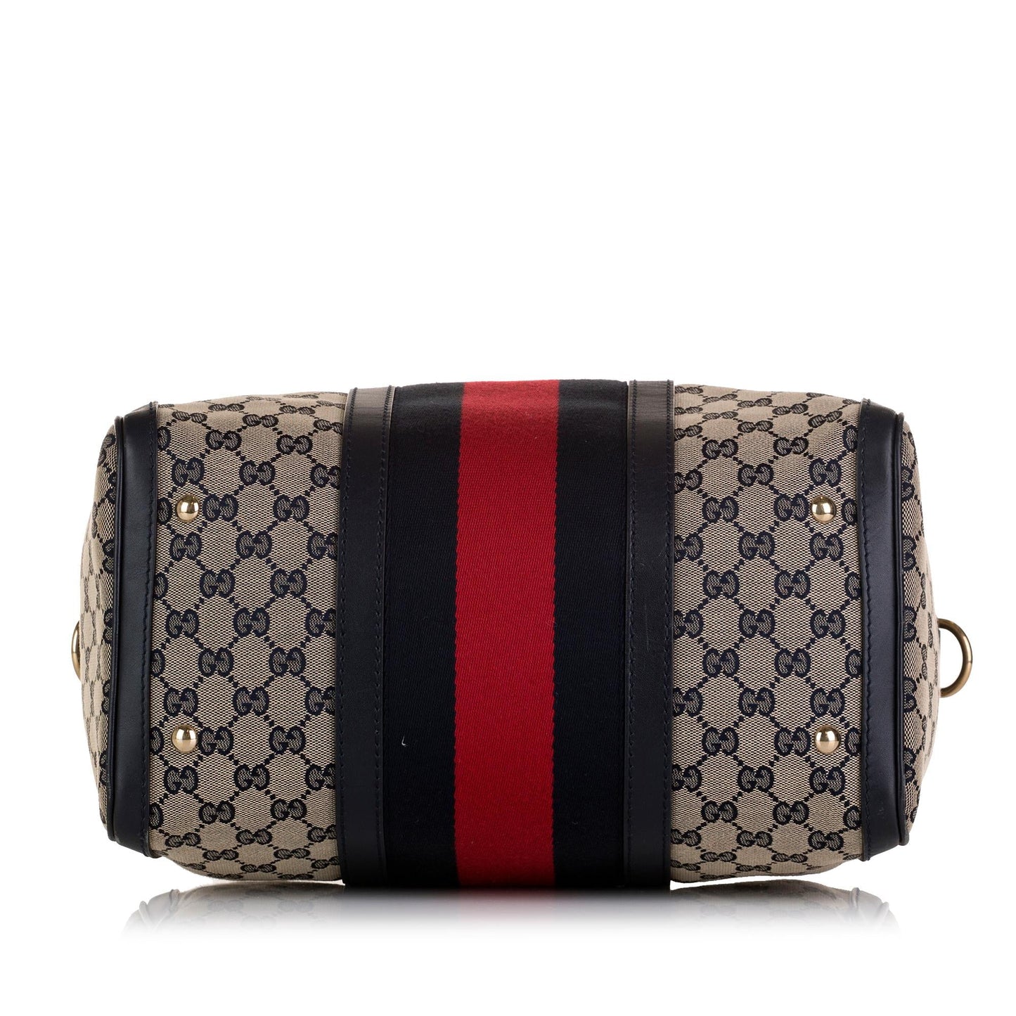 Gucci GG Canvas Web Boston (SHG-36790)