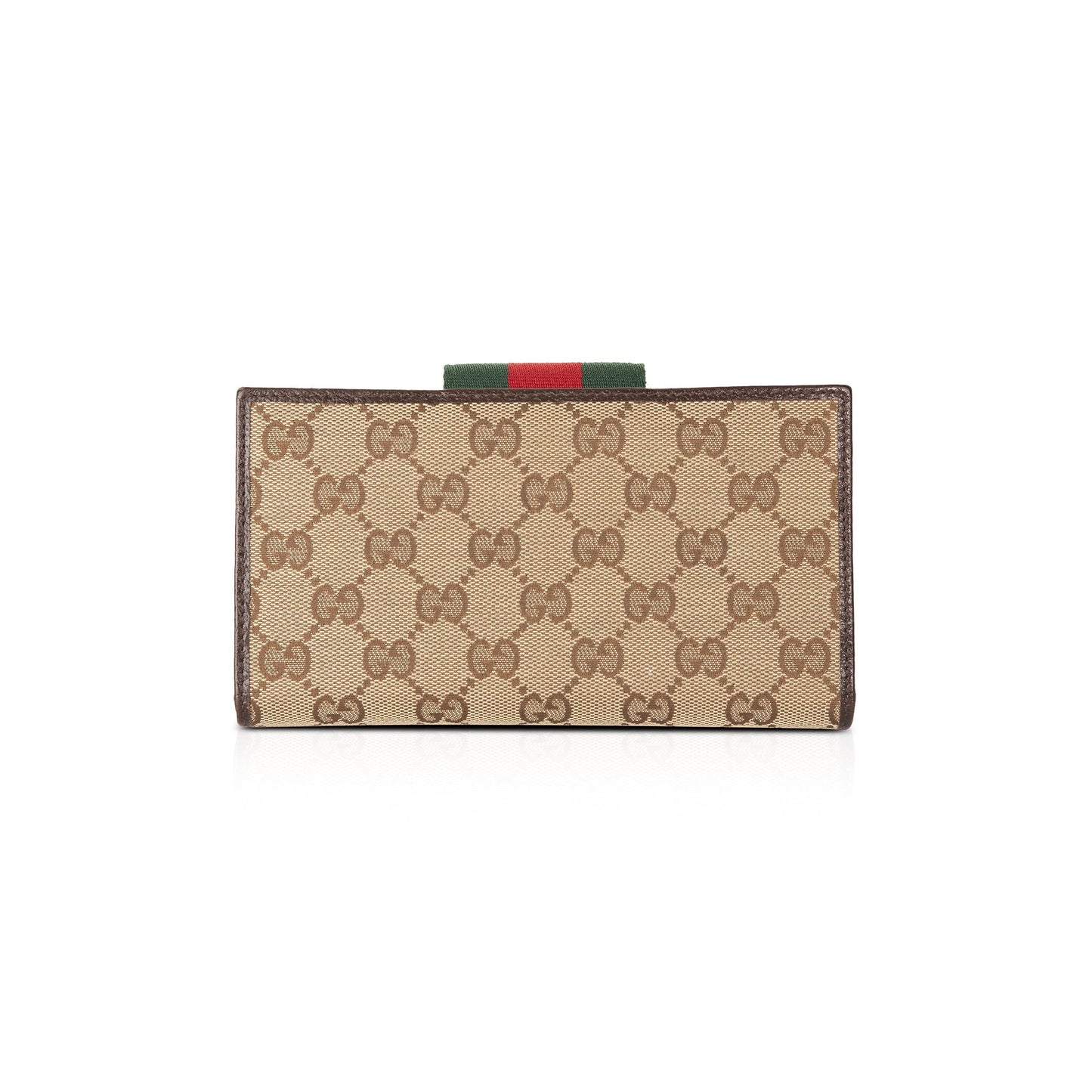 Gucci GG Canvas Web Continental Wallet