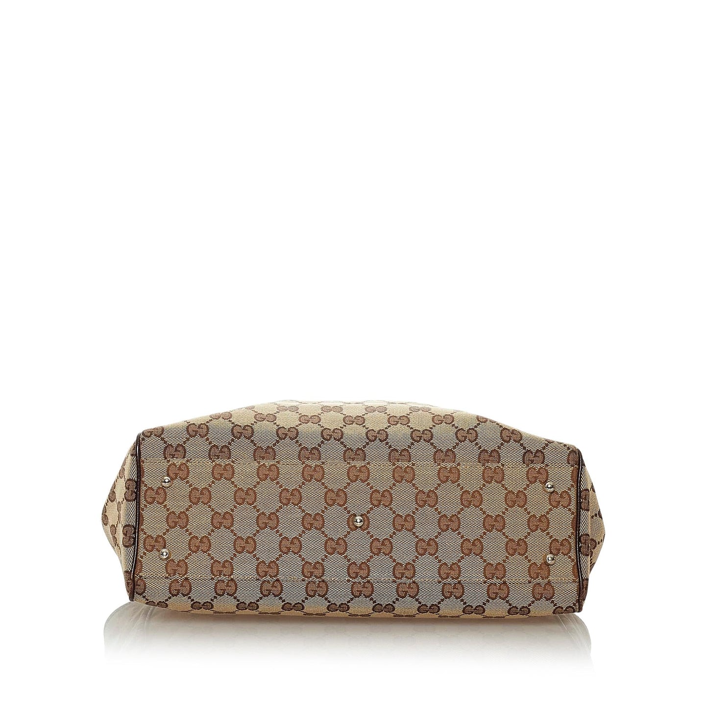 Gucci GG Canvas Web Handbag (SHG-29367)