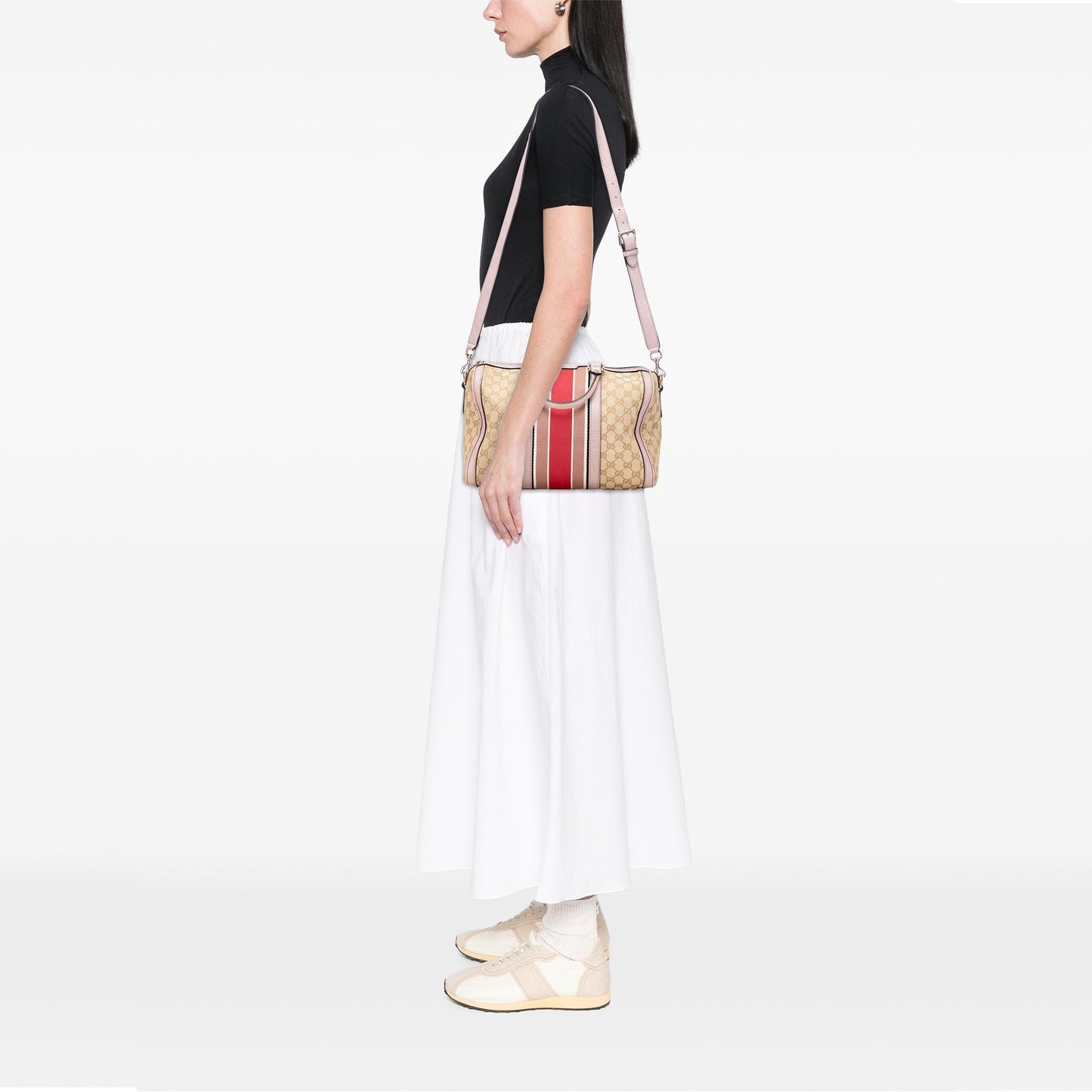 Gucci GG Canvas Web Joy Boston Bag