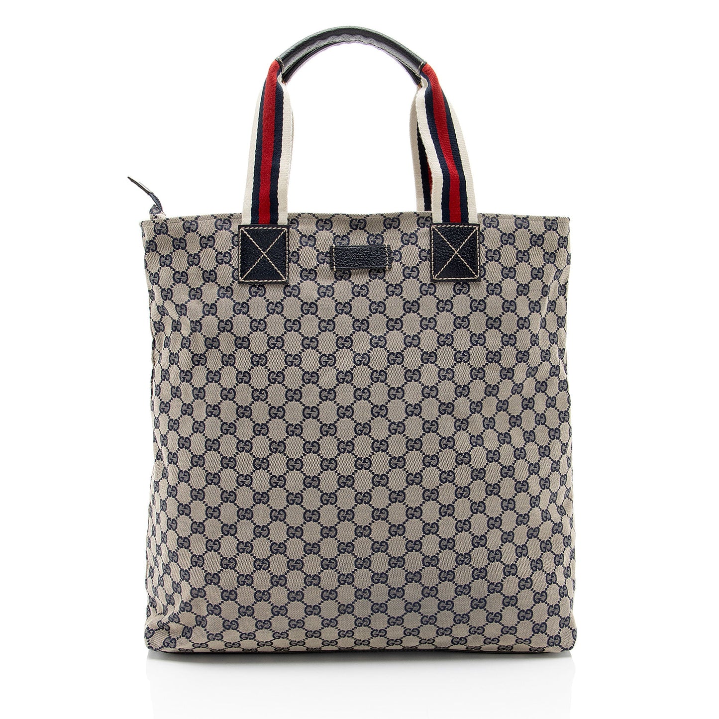 Gucci GG Canvas Web N/S Large Tote