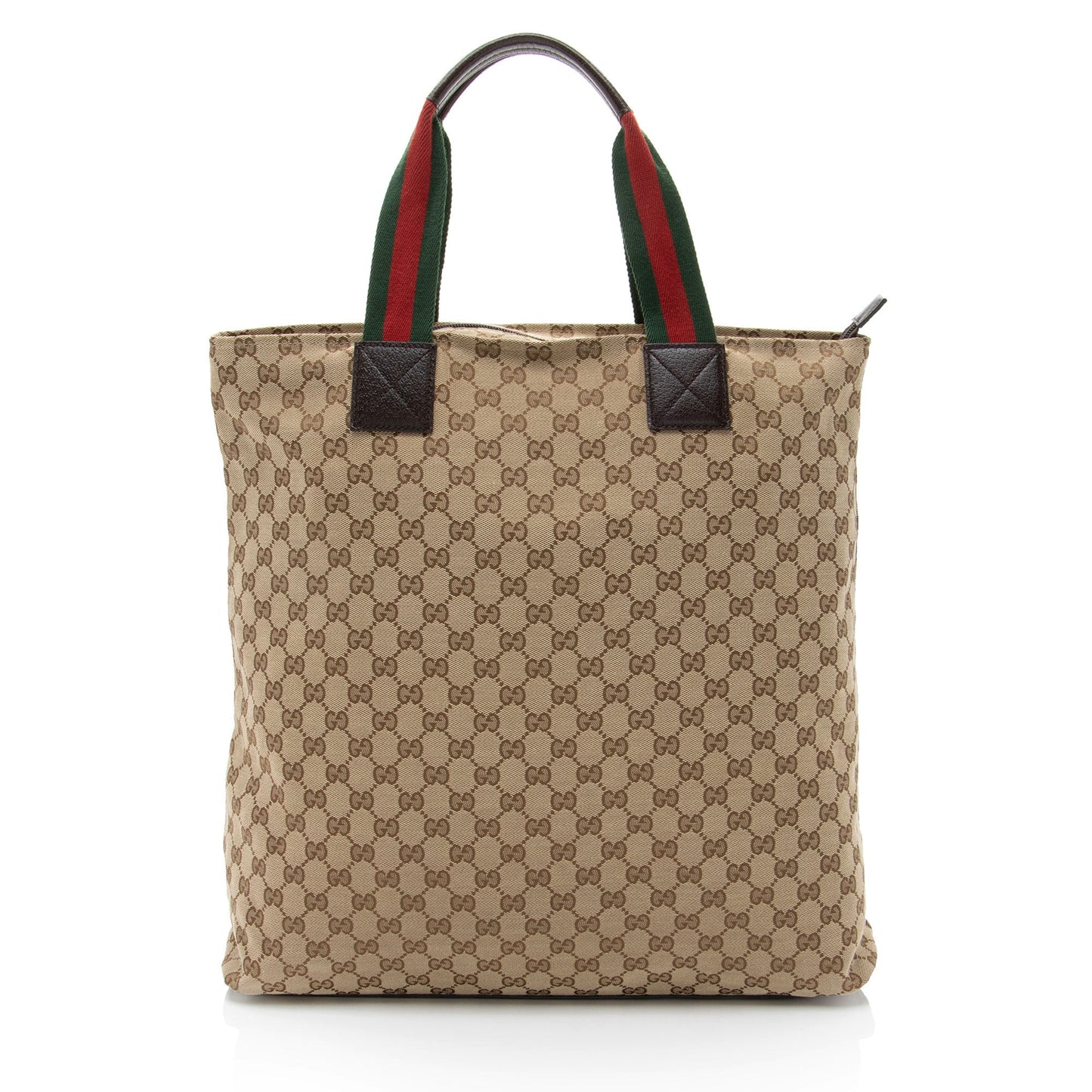 Gucci GG Canvas Web N/S Large Tote